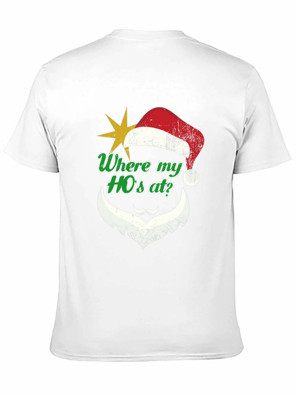 Humorous Christmas Santa HOs T-Shirt