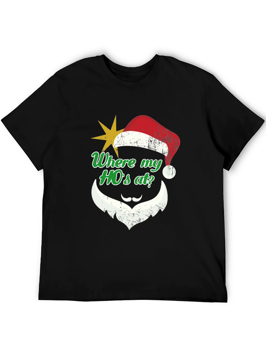 Humorous Christmas Santa HOs T-Shirt