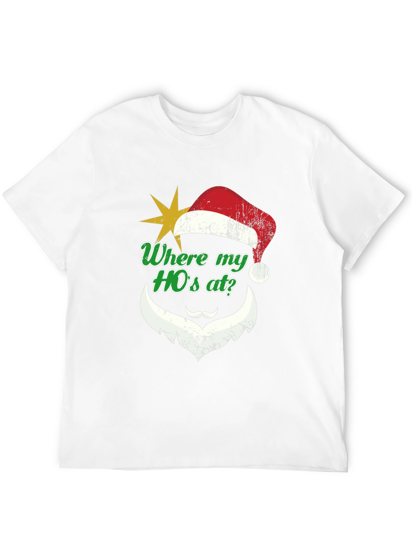 Humorous Christmas Santa HOs T-Shirt
