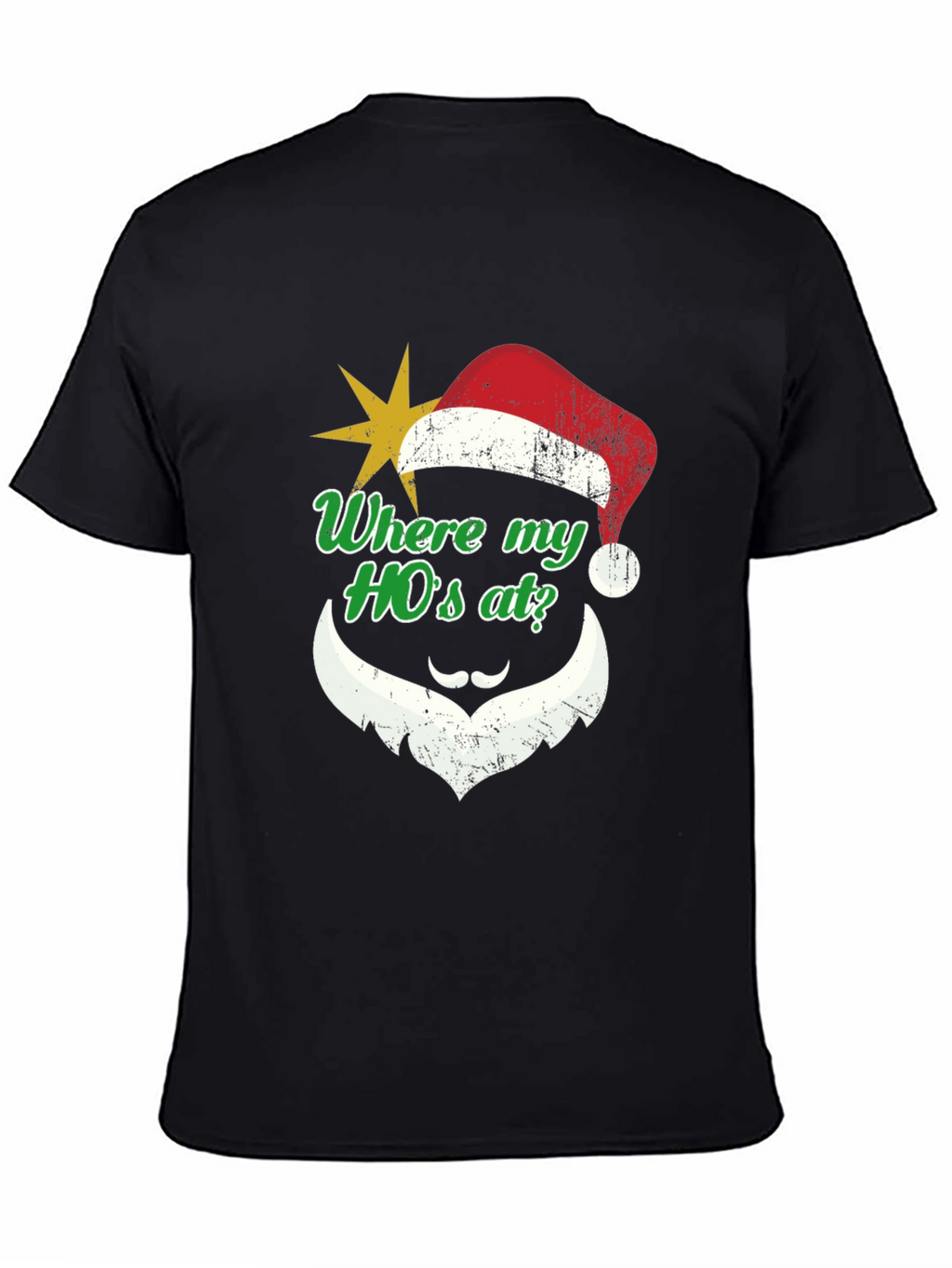 Humorous Christmas Santa HOs T-Shirt