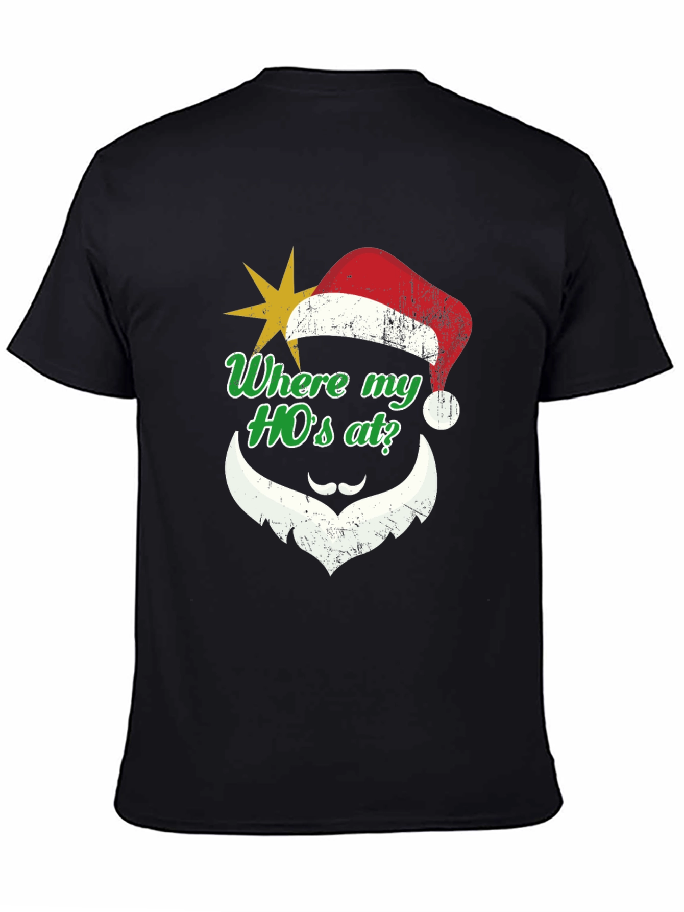 Humorous Christmas Santa HOs T-Shirt