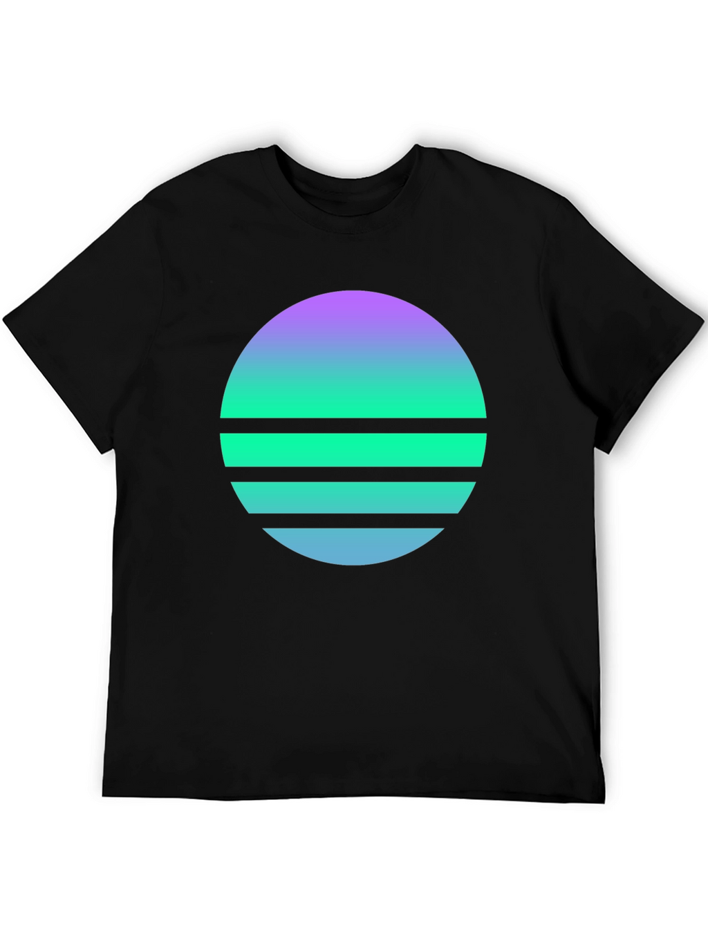 Retro Sunset Graphic Tee - Stylish Comfort
