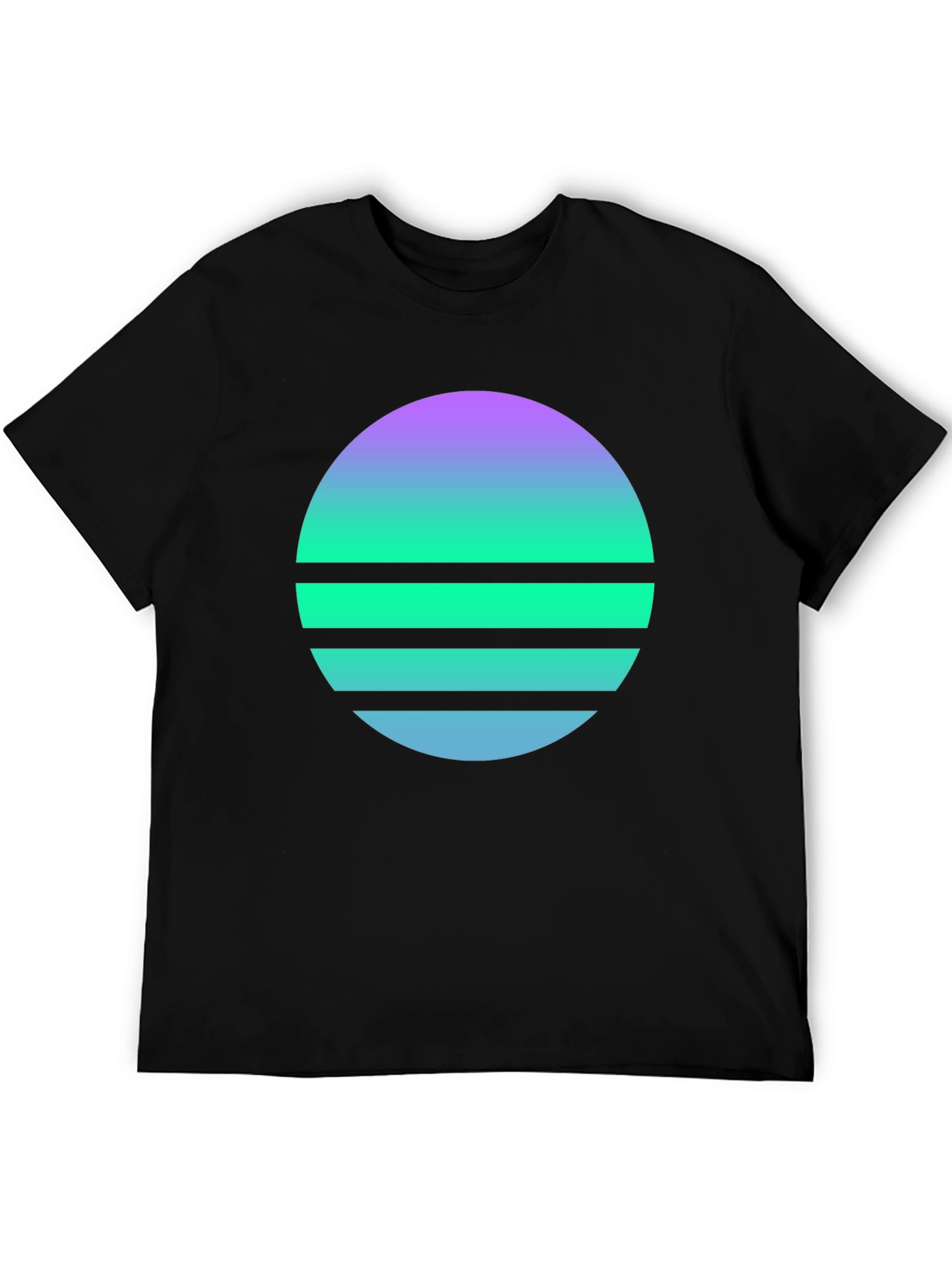 Retro Sunset Graphic Tee - Stylish Comfort