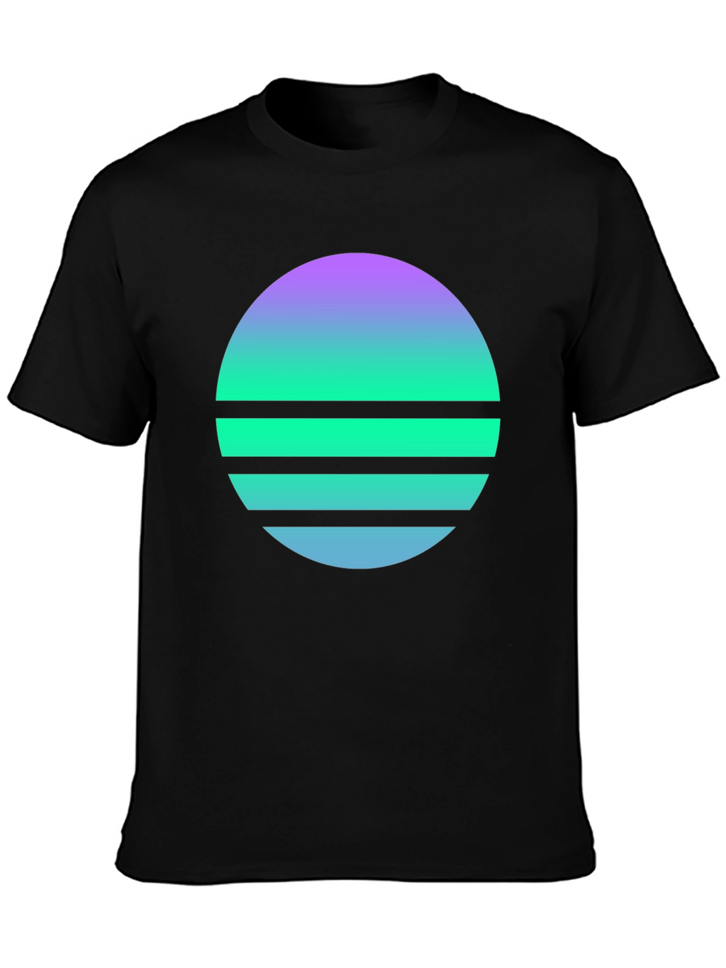 Retro Sunset Graphic Tee - Stylish Comfort