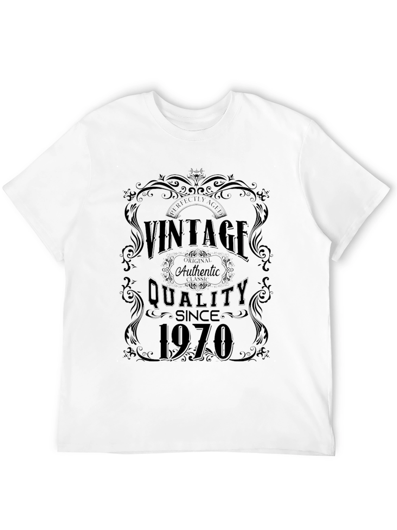 Vintage 1970 Graphic Tee - Aged to Perfection
