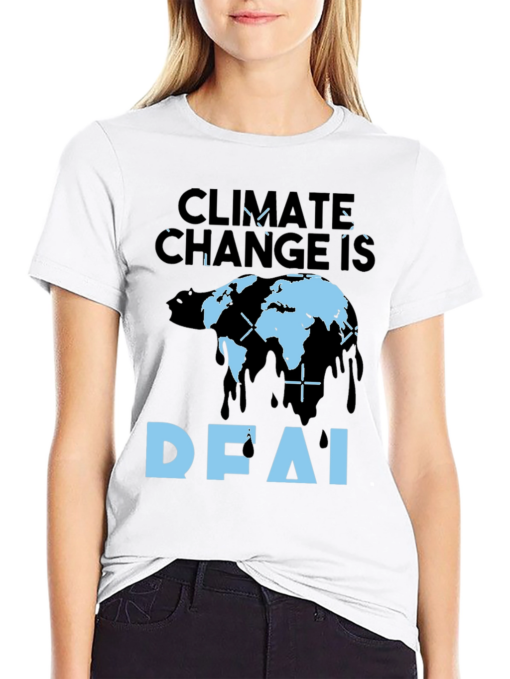 Climate Change is DF.AI Graphic Tee