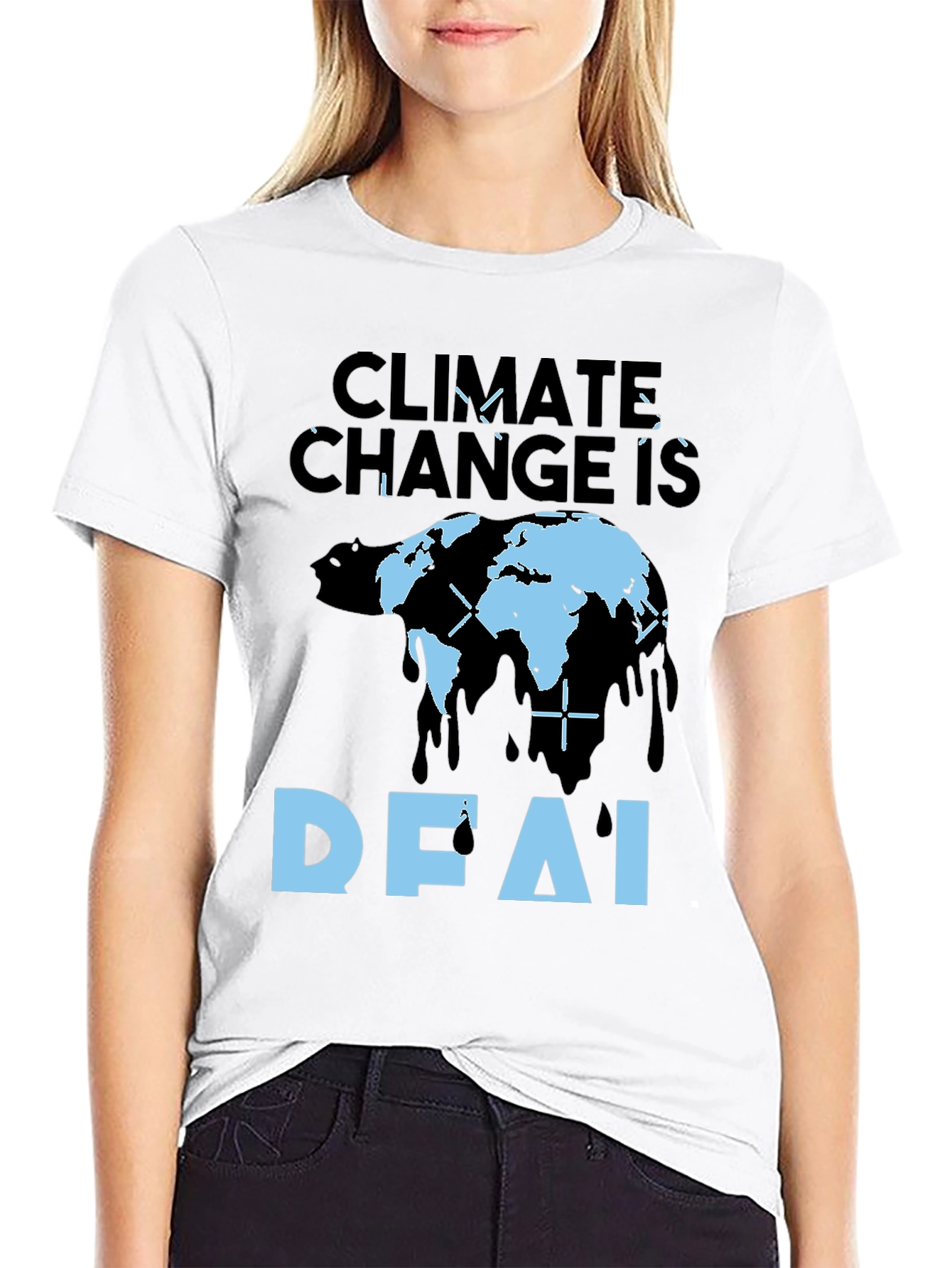 Climate Change is DF.AI Graphic Tee