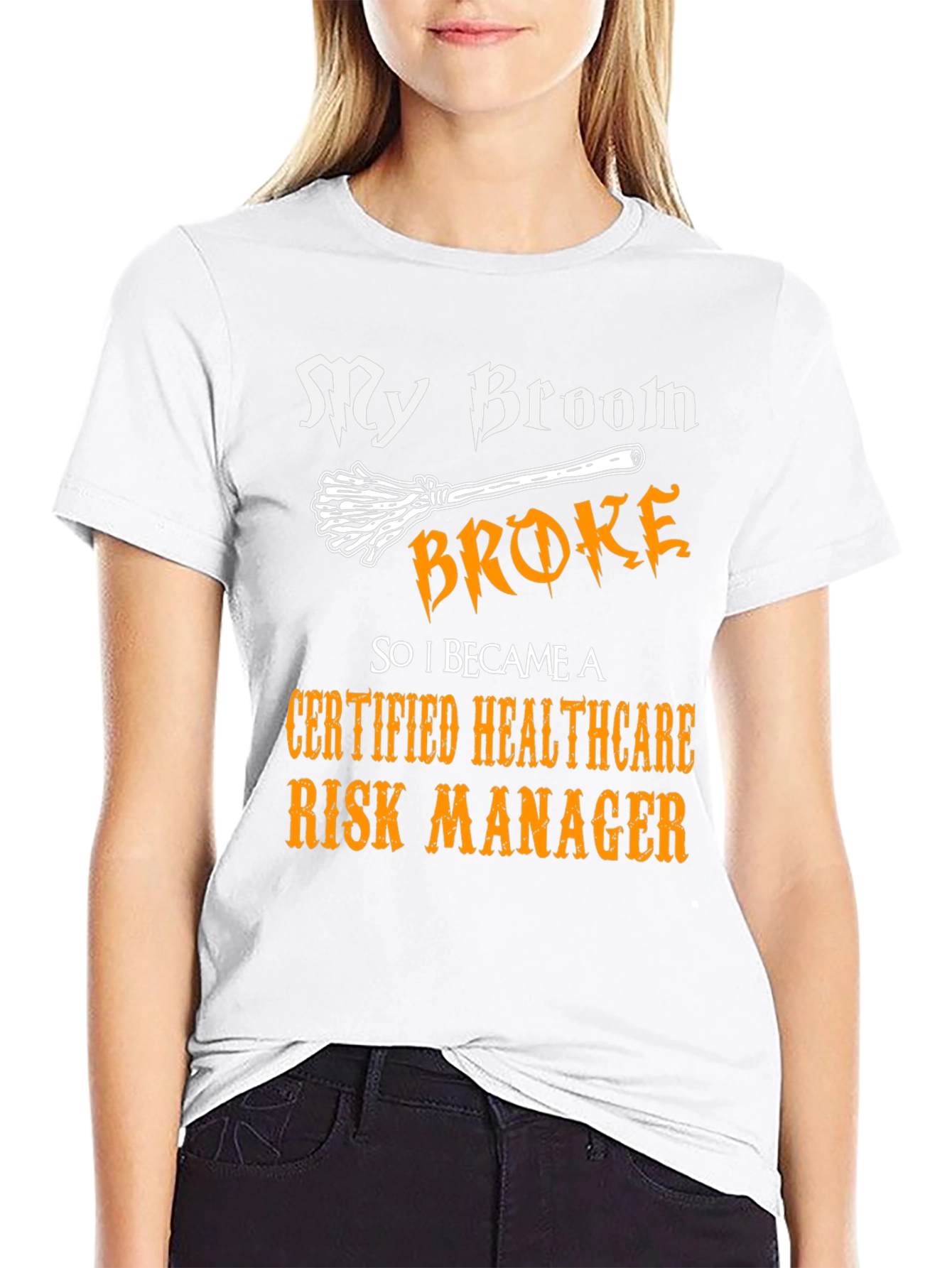 Healthcare Risk Manager T-Shirt - Funny Halloween Tee