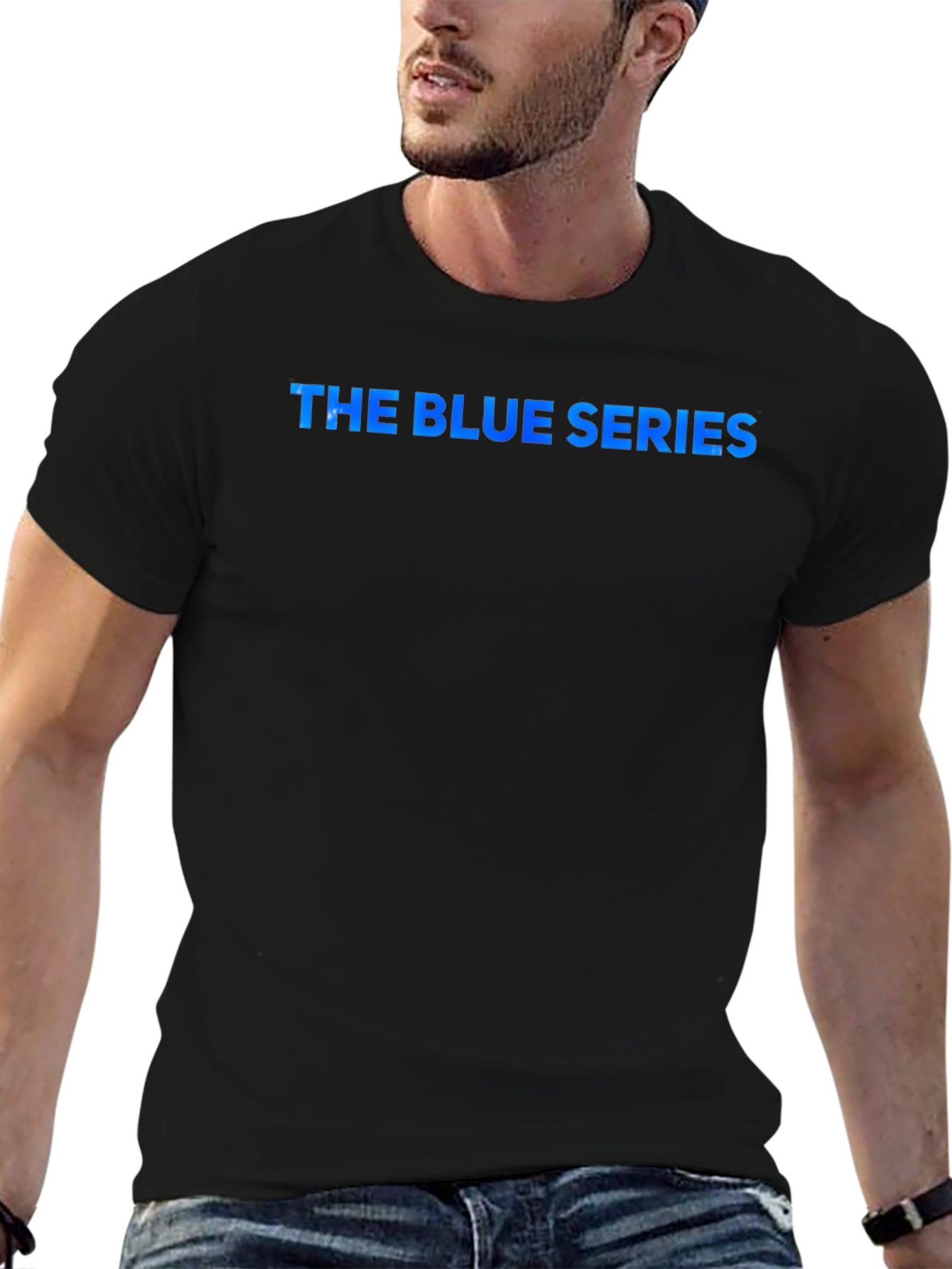 The Blue Series Black T-Shirt
