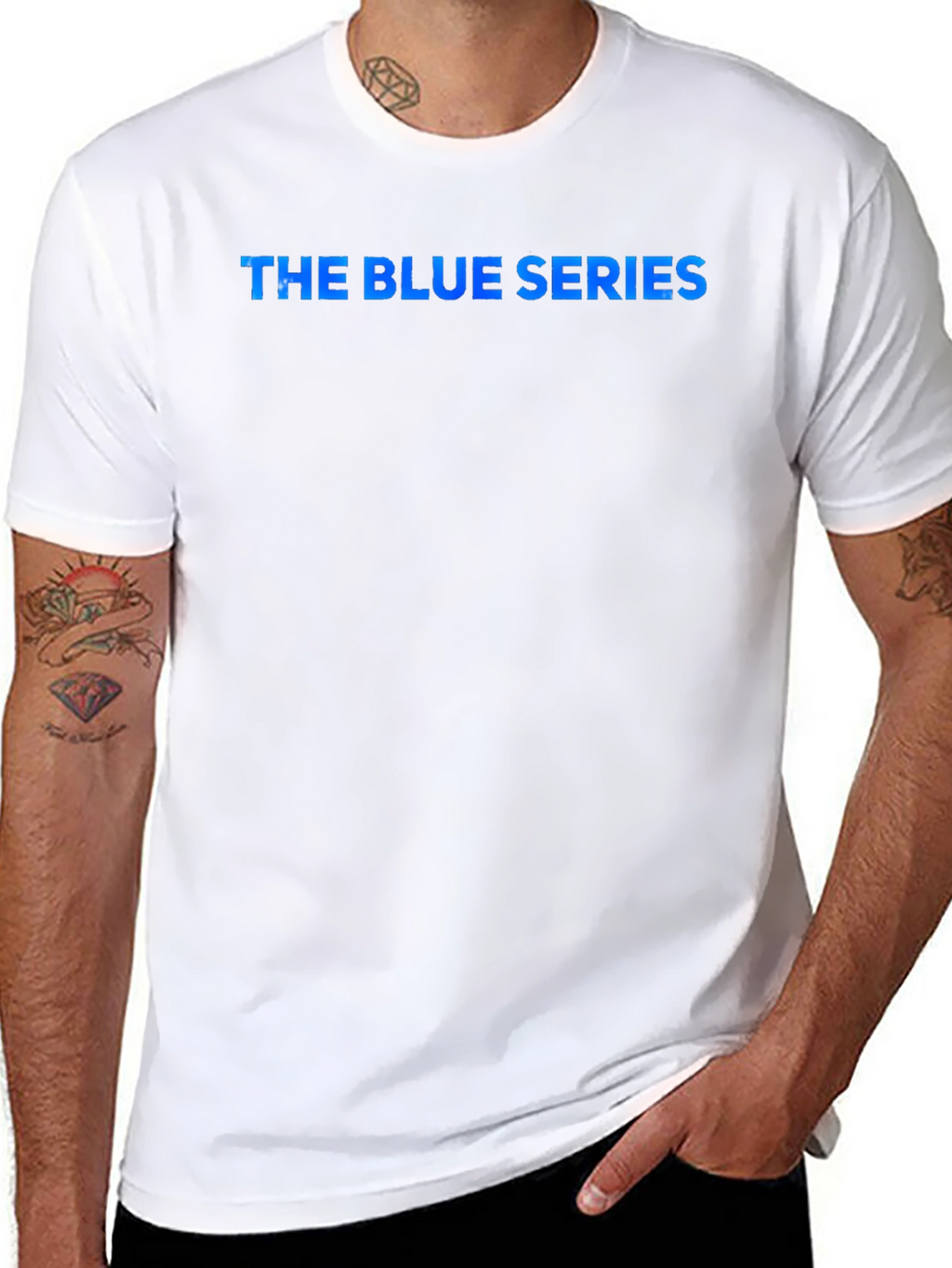The Blue Series Black T-Shirt