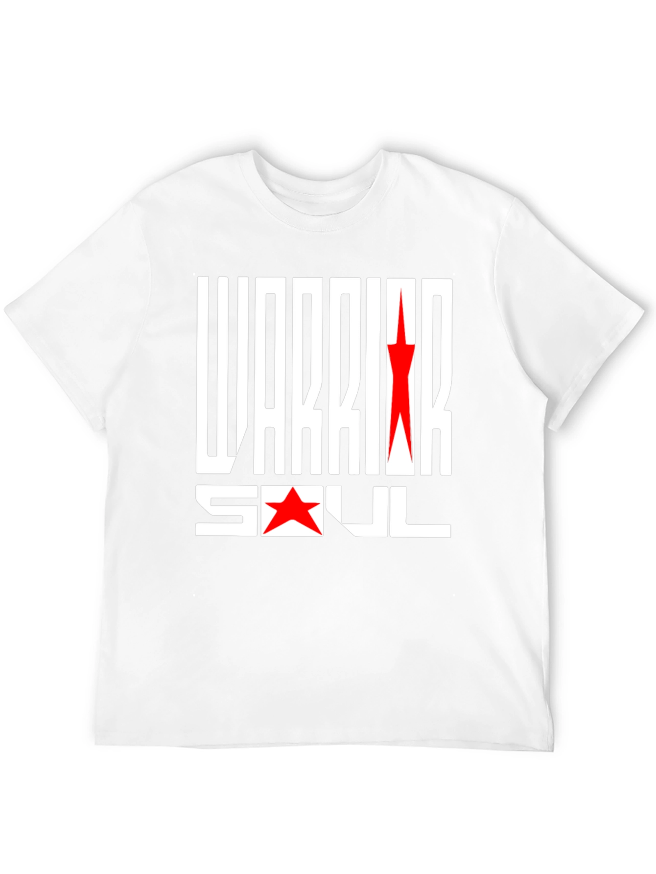 Warrior Soul Graphic Print Black T-Shirt
