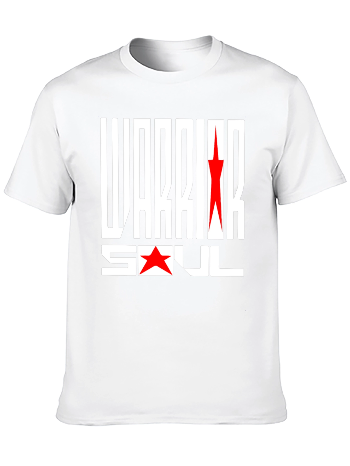 Warrior Soul Graphic Print Black T-Shirt