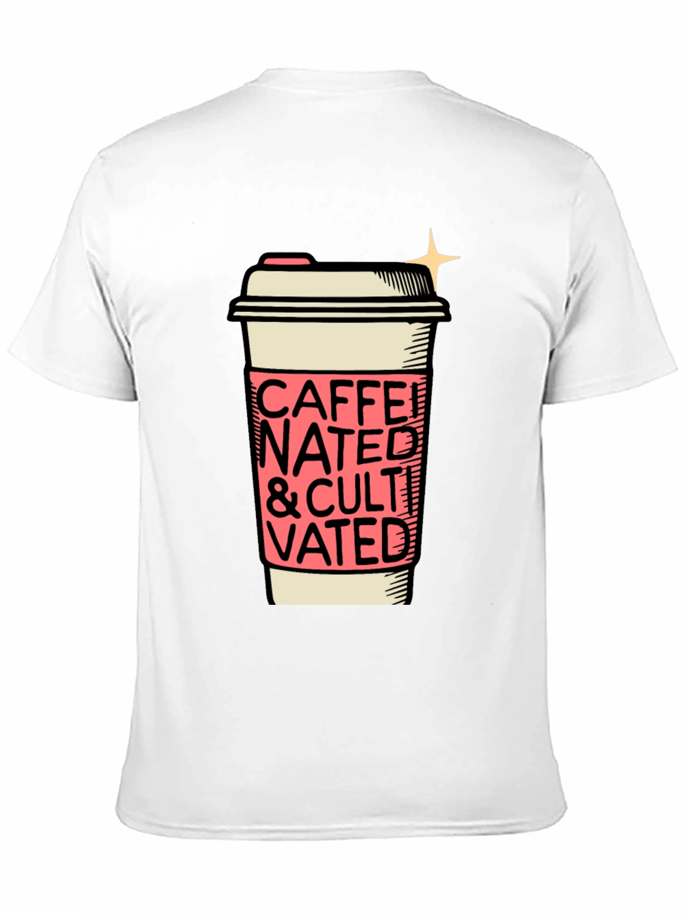 Caffeinated and Cultivated Graphic Tee