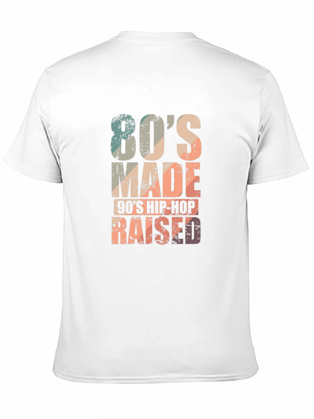 80s Made 90s Hip-Hop Raised Graphic Tee