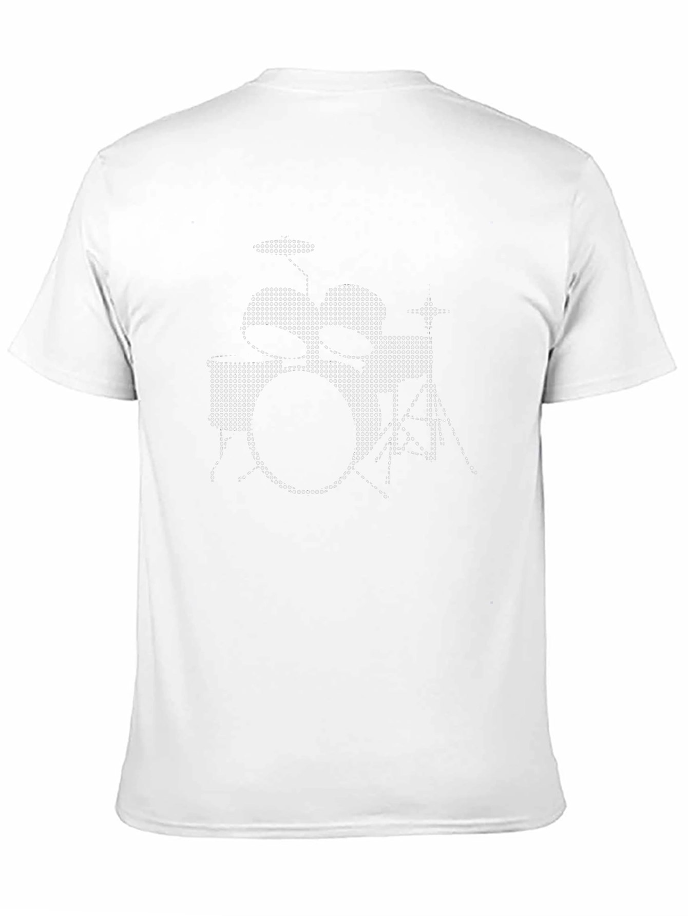 Drum Kit Graphic T-Shirt - Black