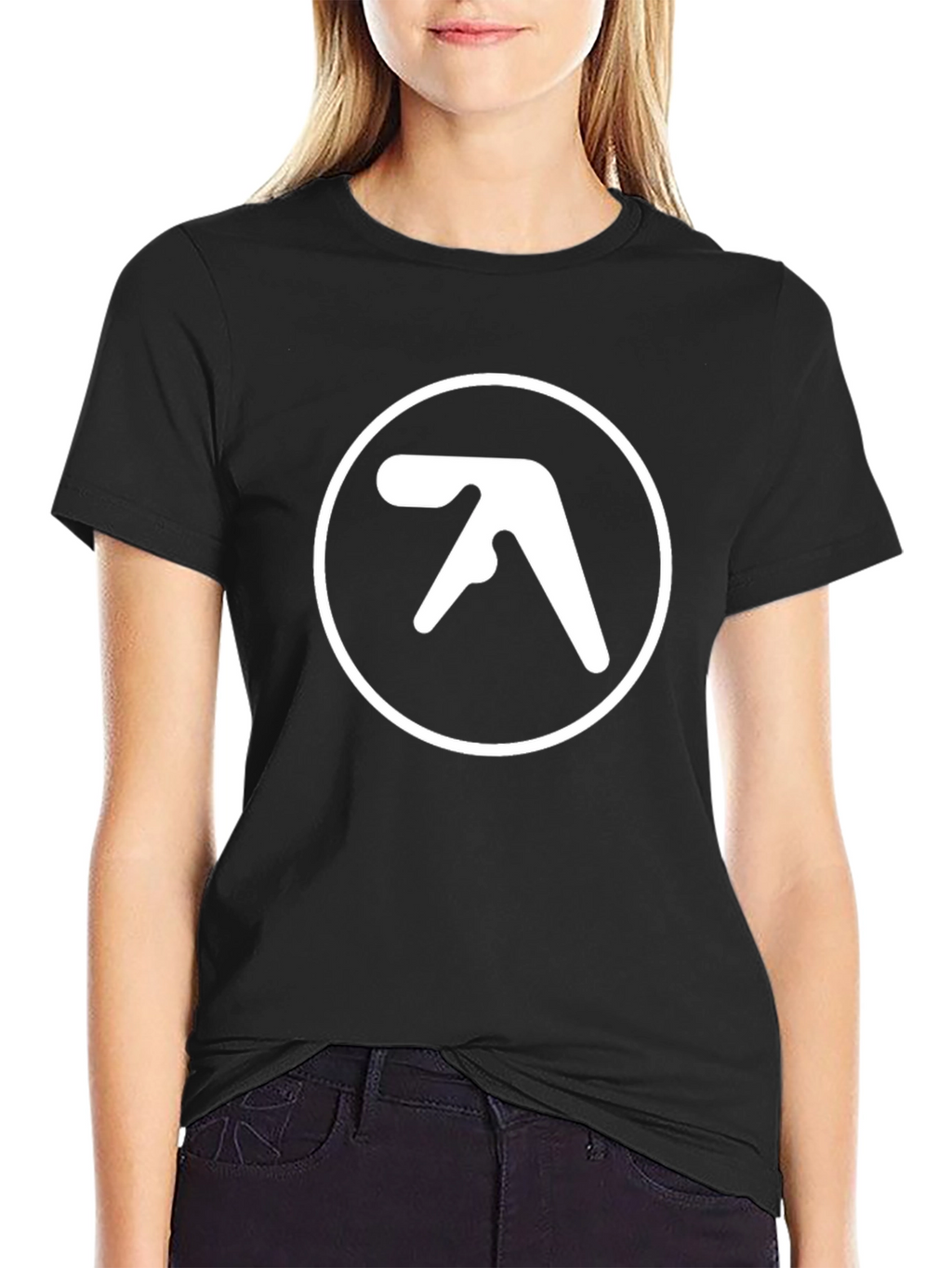 Aphex Twin Logo T-Shirt - Black Cotton Graphic Tee
