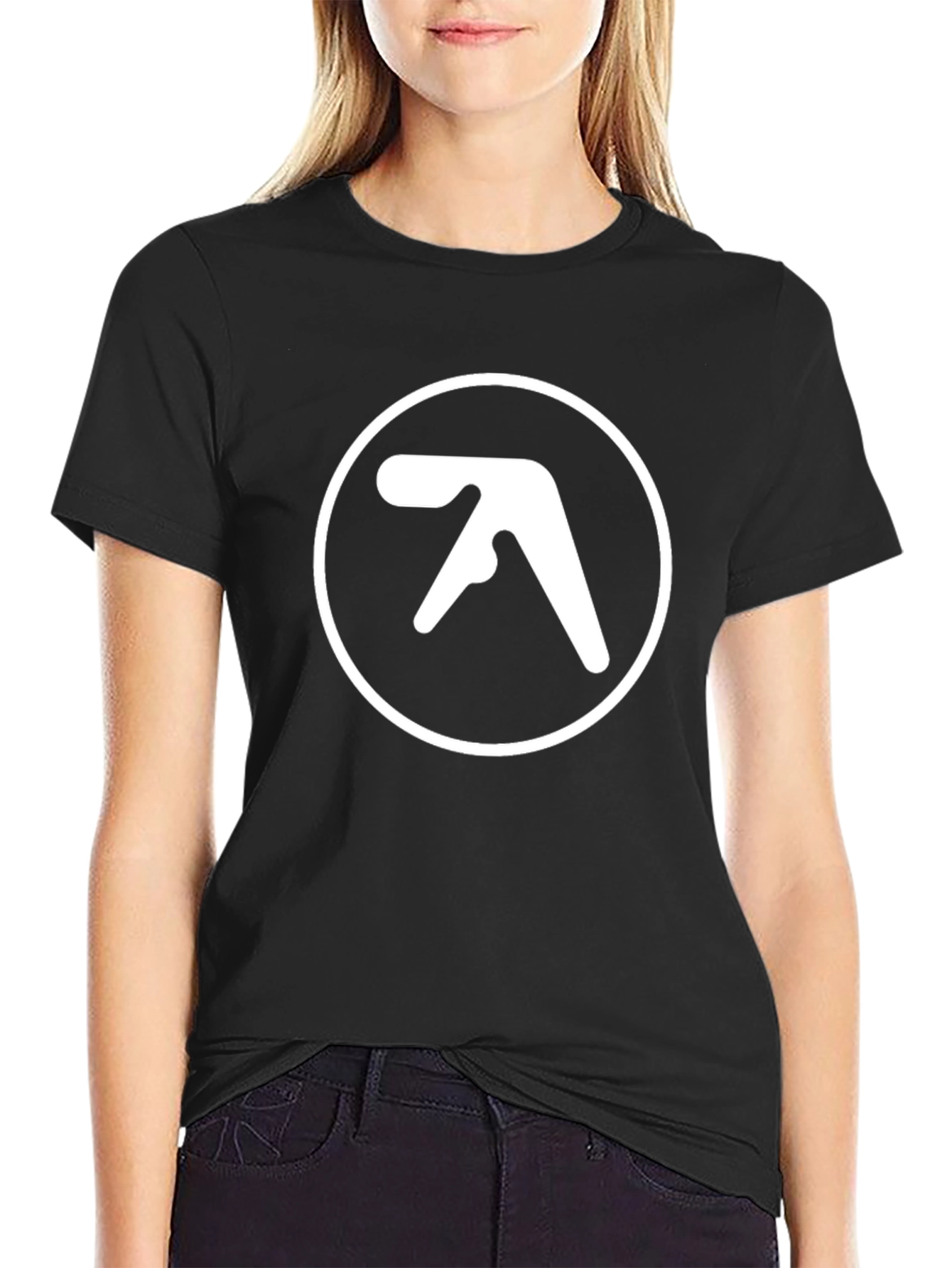 Aphex Twin Logo T-Shirt - Black Cotton Graphic Tee
