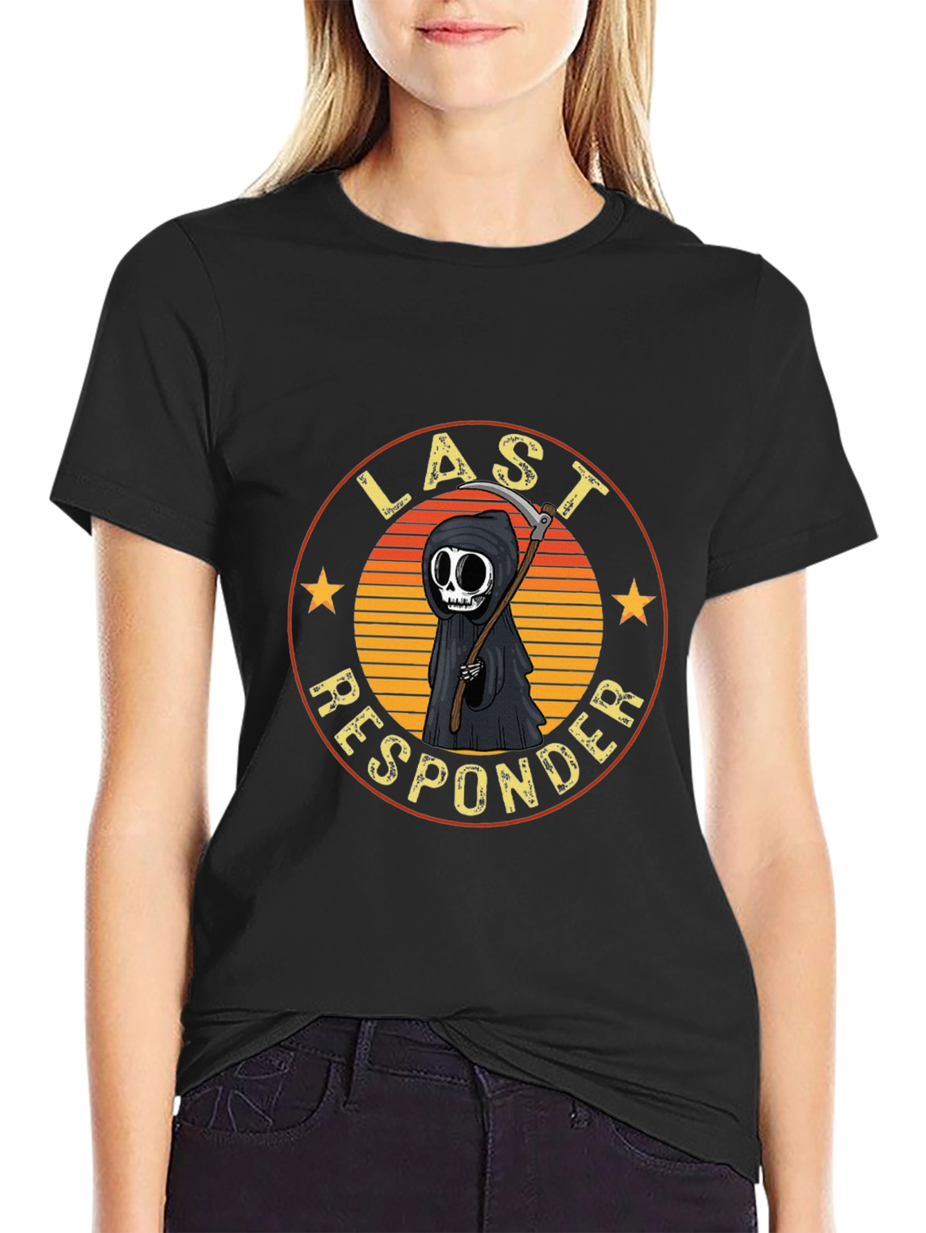 Last Responder Reaper Graphic Tee