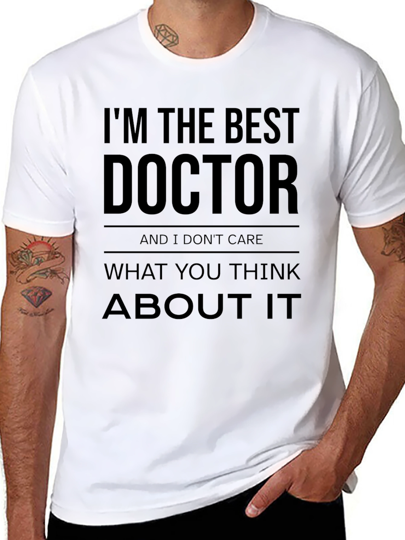 Im The Best Doctor T-Shirt - Black