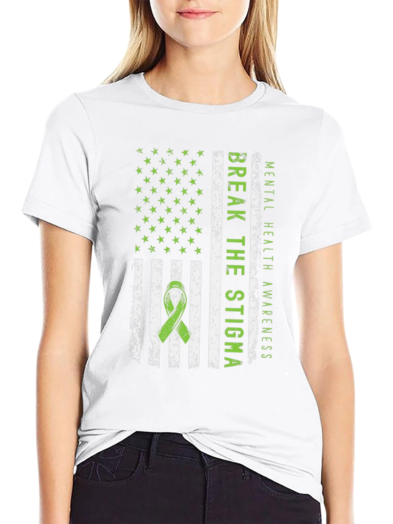 Mental Health Awareness T-Shirt - Break the Stigma