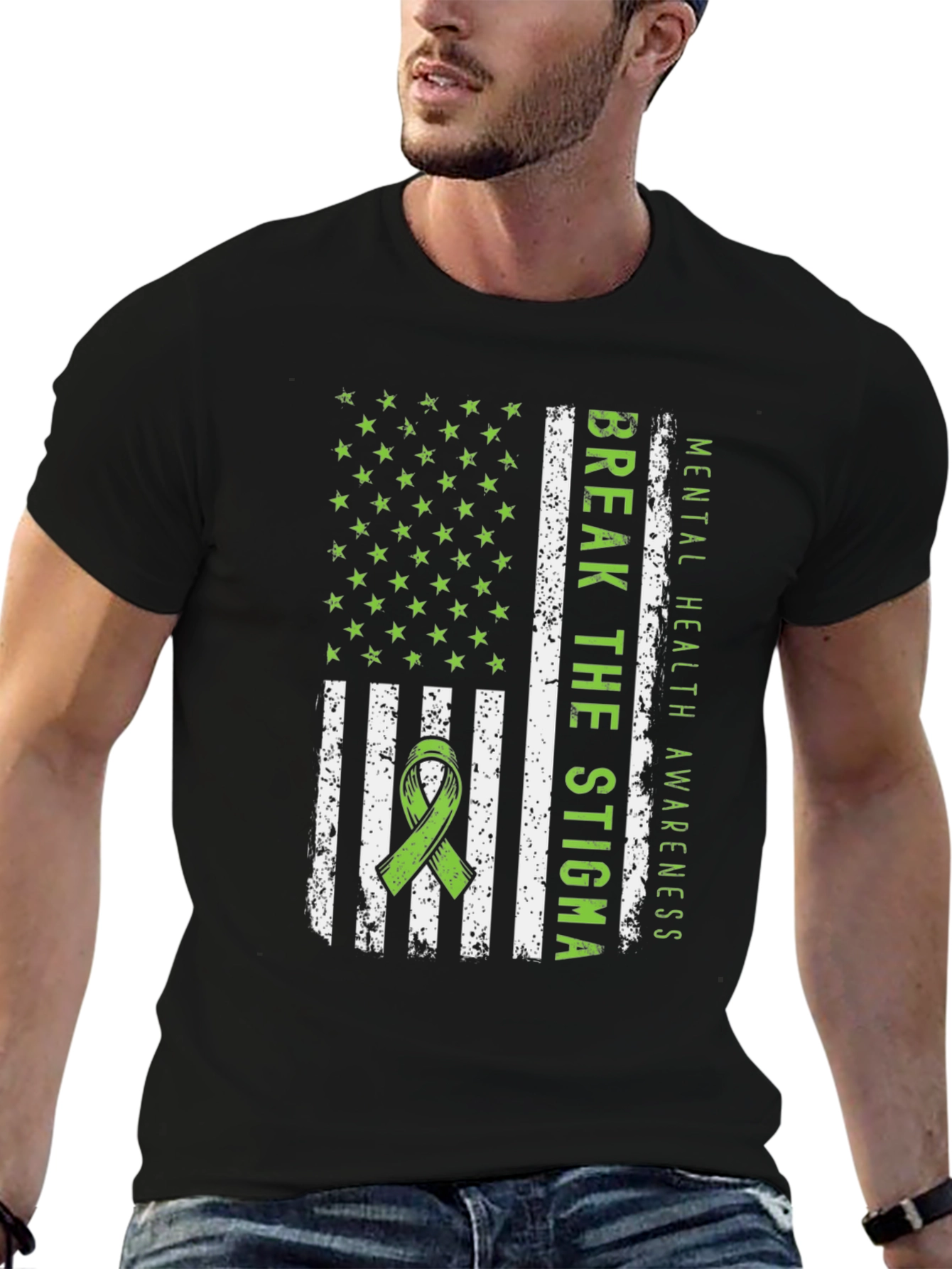 Mental Health Awareness T-Shirt - Break the Stigma