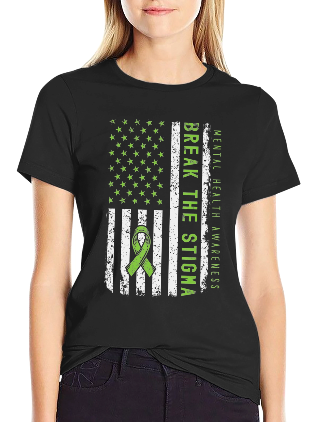 Mental Health Awareness T-Shirt - Break the Stigma