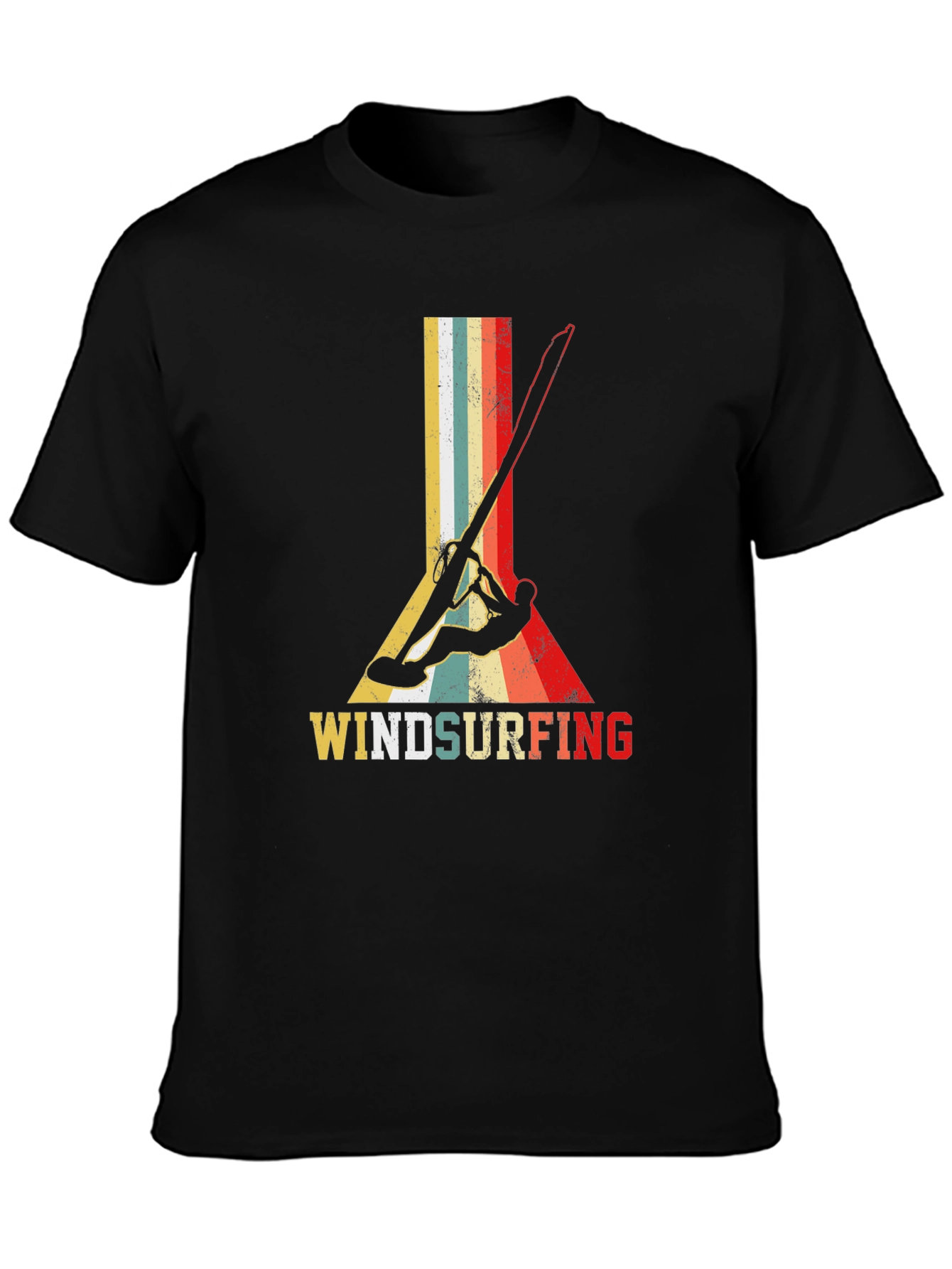 Vintage Windsurfing T-Shirt - Retro Style