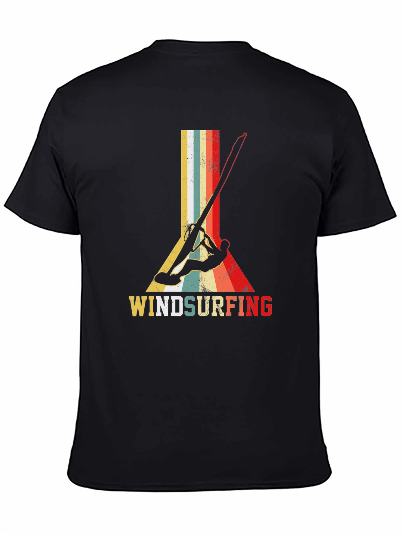 Vintage Windsurfing T-Shirt - Retro Style