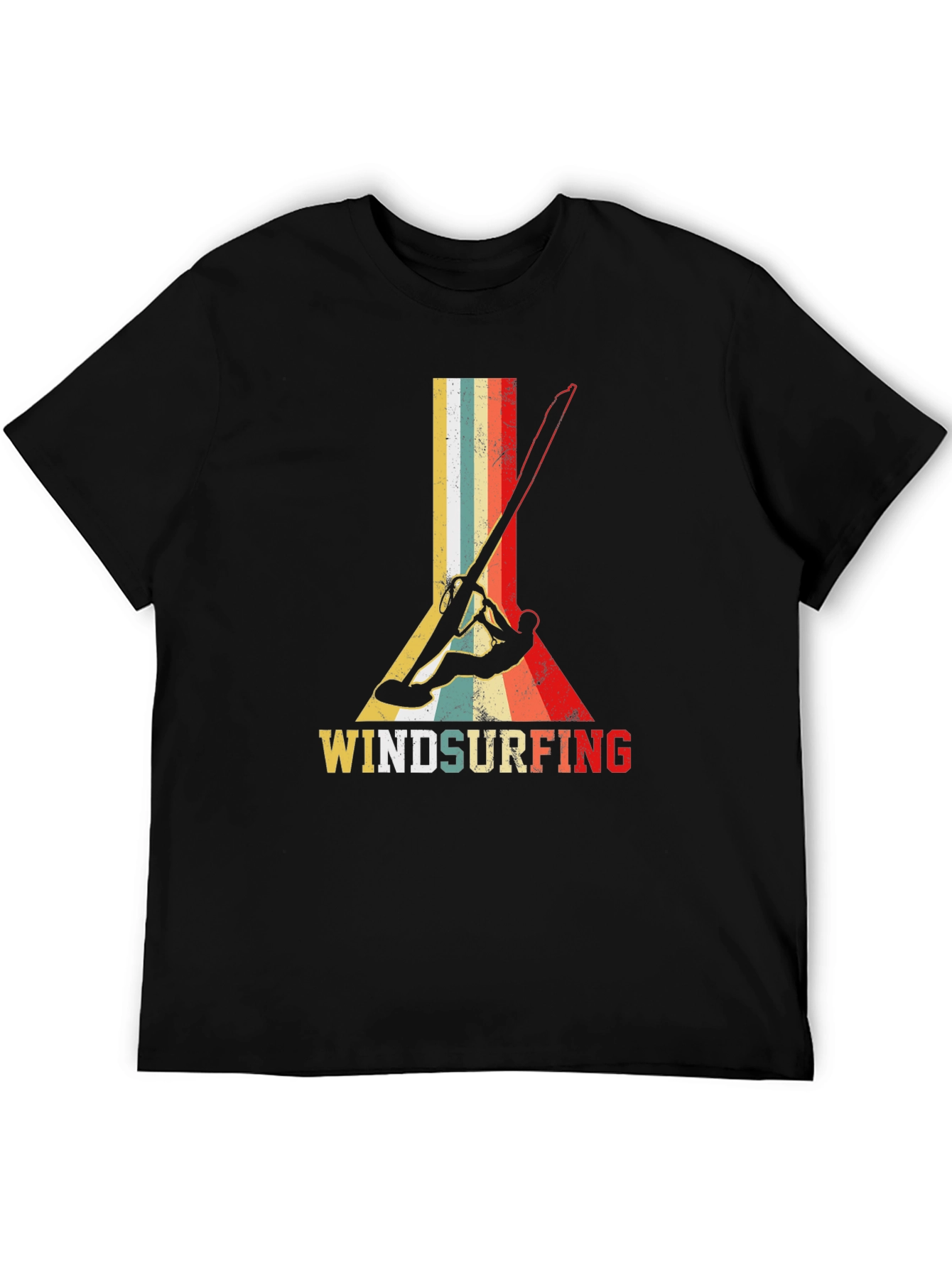 Vintage Windsurfing T-Shirt - Retro Style