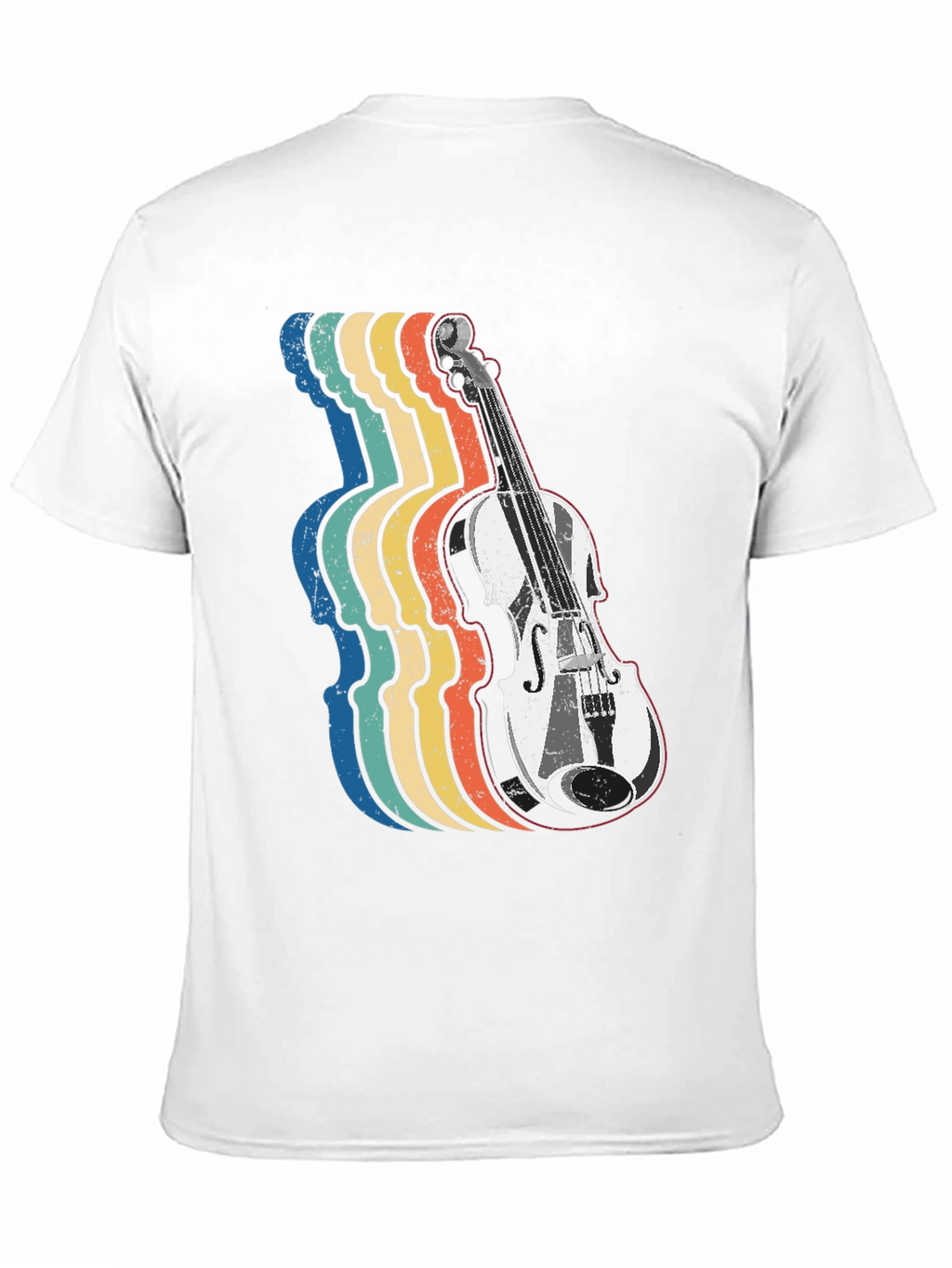Retro Violin T-Shirt