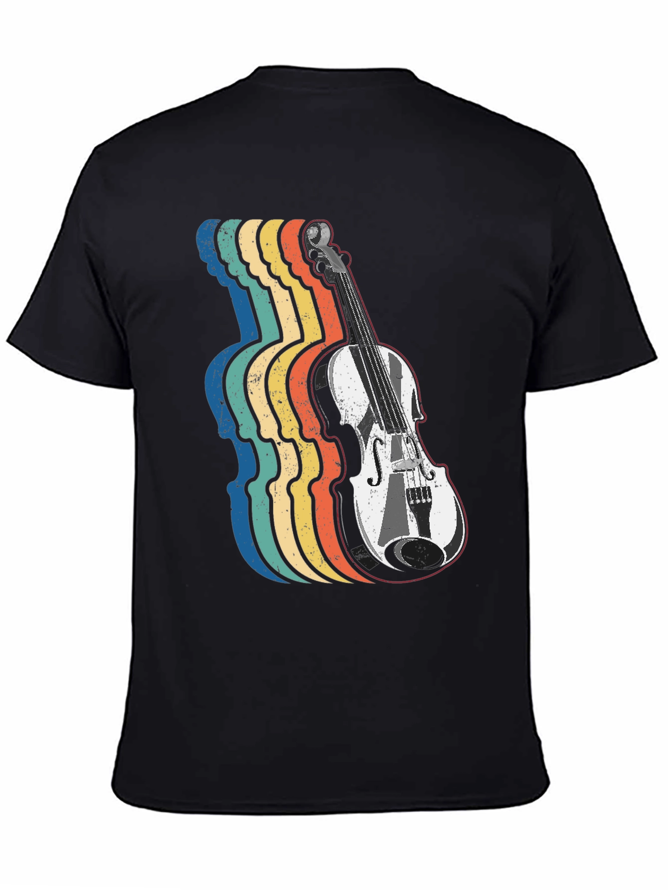 Retro Violin T-Shirt