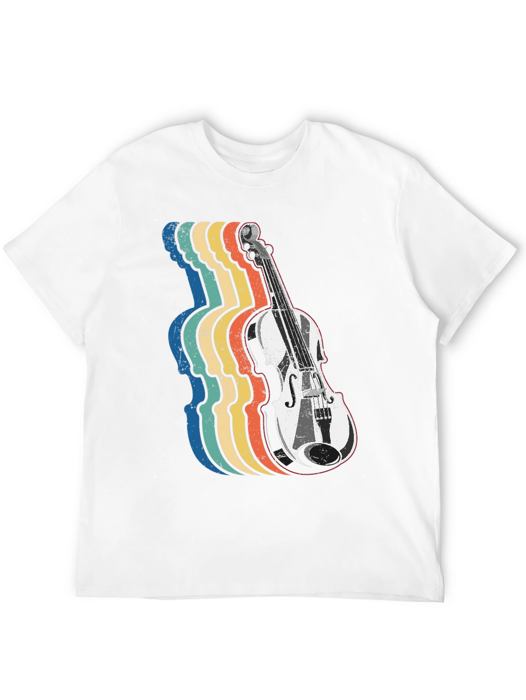 Retro Violin T-Shirt