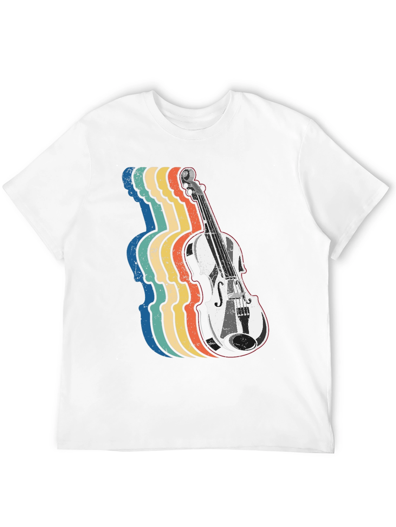 Retro Violin T-Shirt
