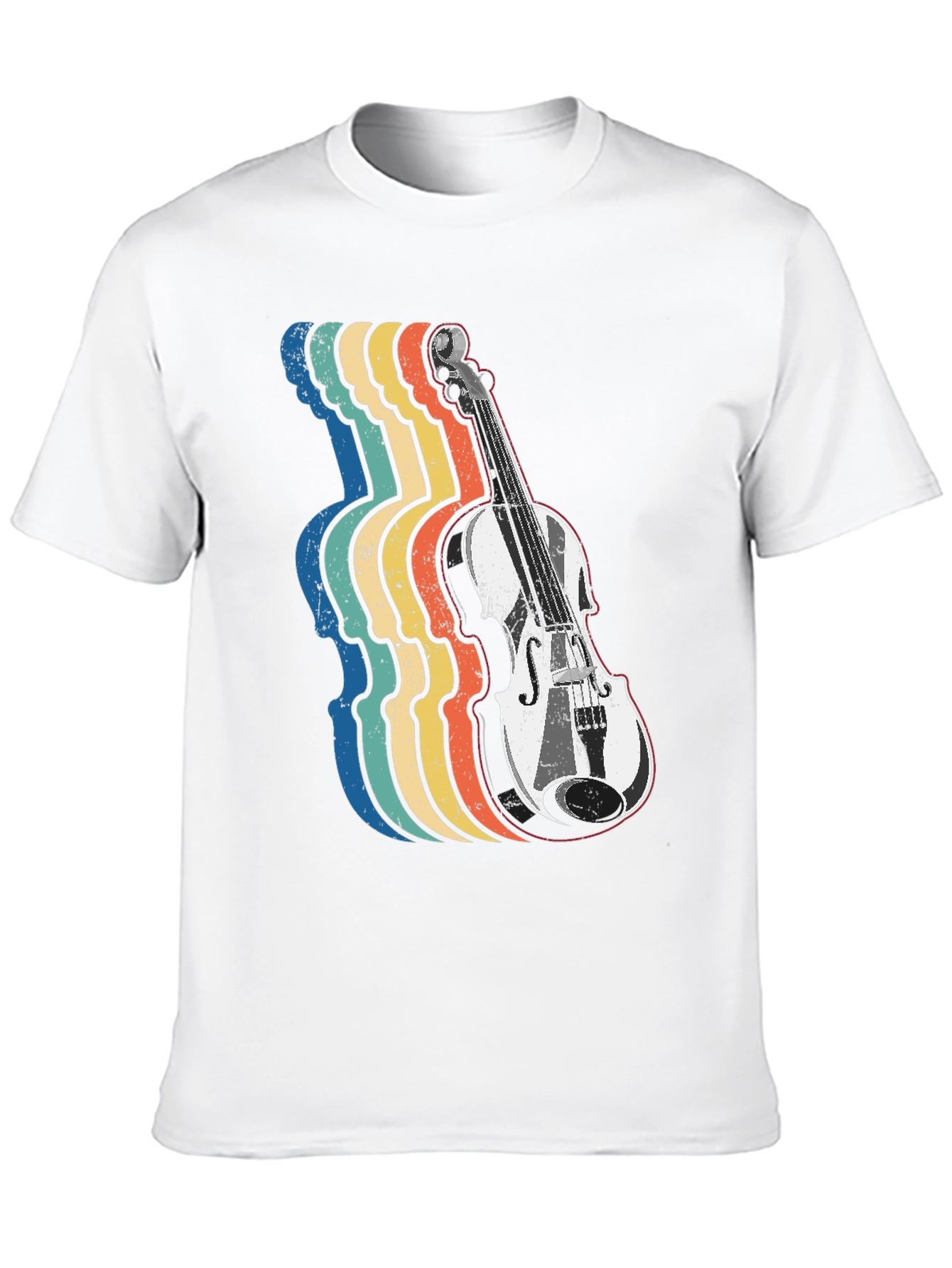 Retro Violin T-Shirt
