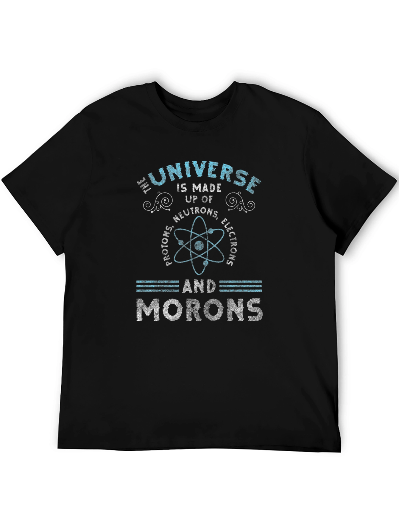 Universe Morons Graphic Tee - Science Humor T-Shirt
