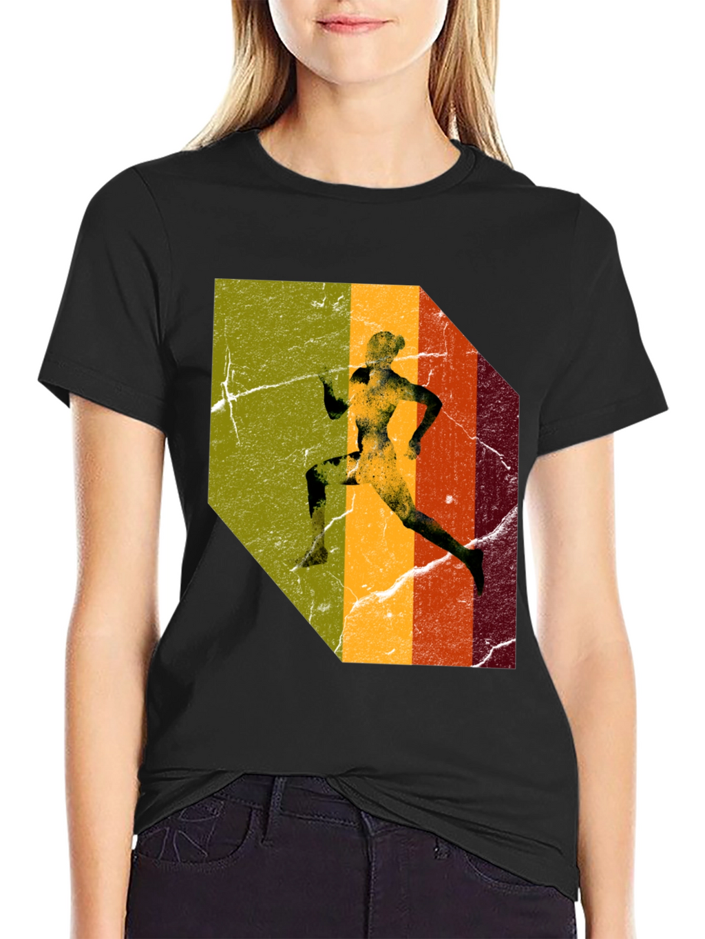 Retro Runner Graphic T-Shirt