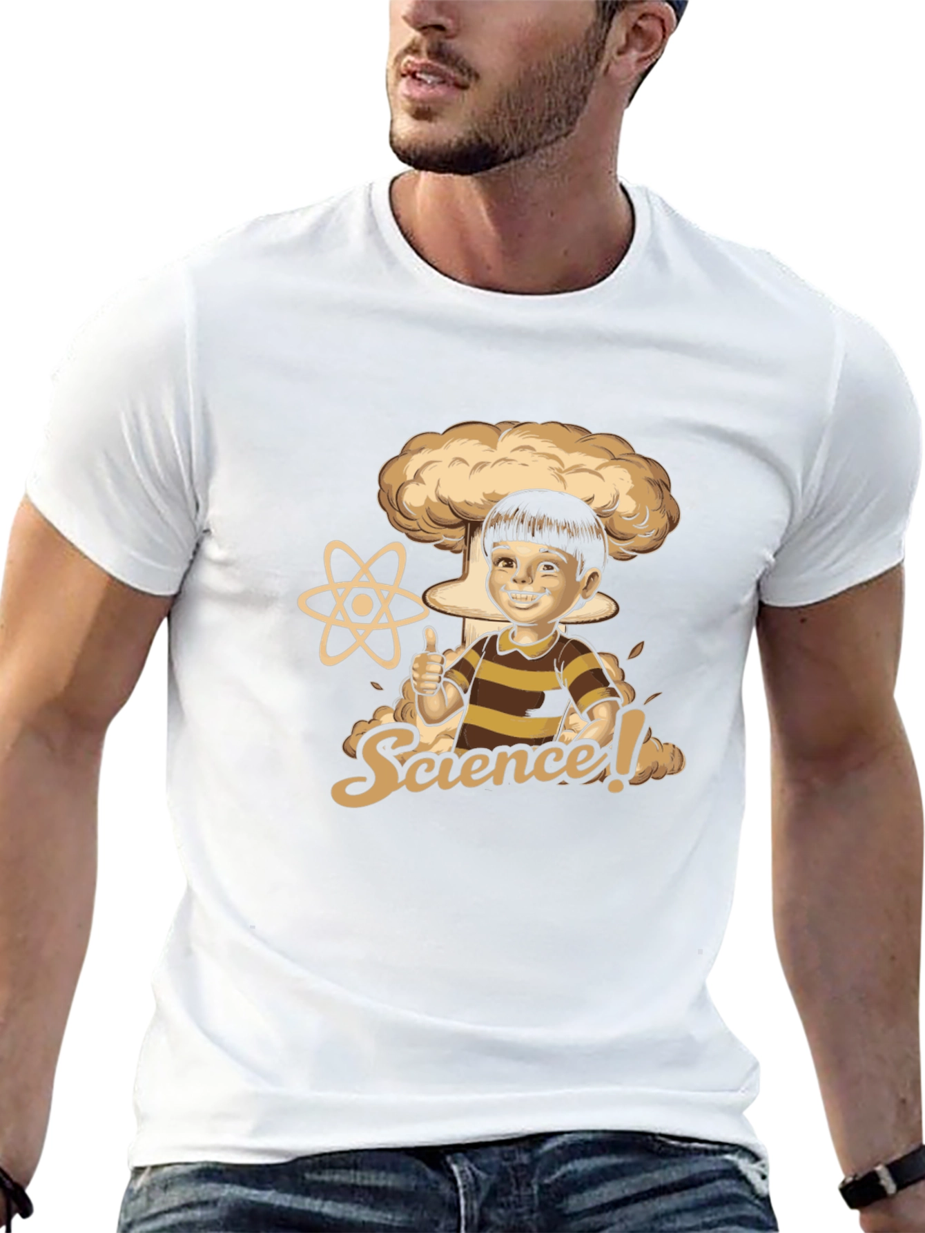 Science Humor Graphic Tee - Black