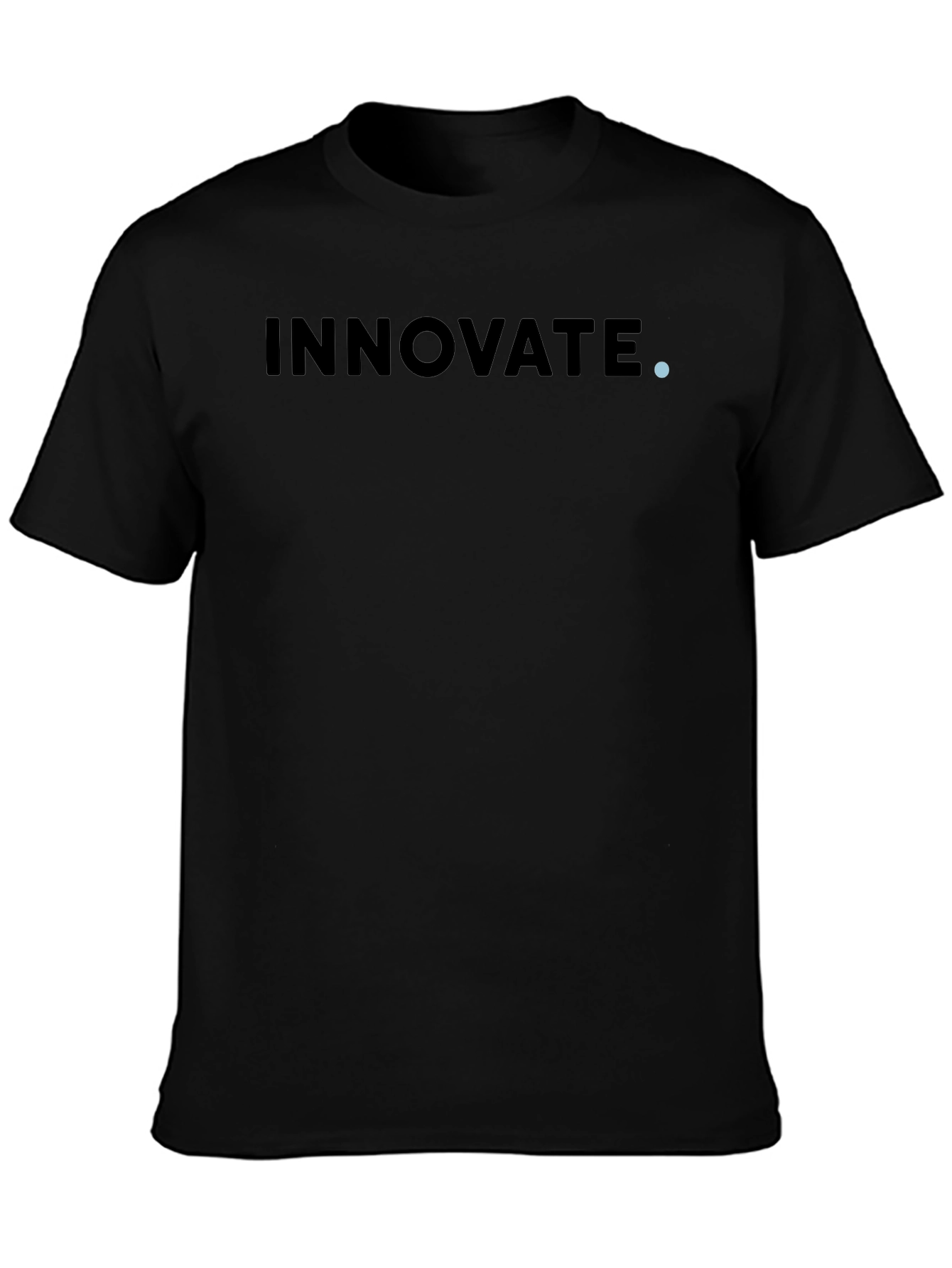 Innovate Graphic Tee - Modern Black T-Shirt