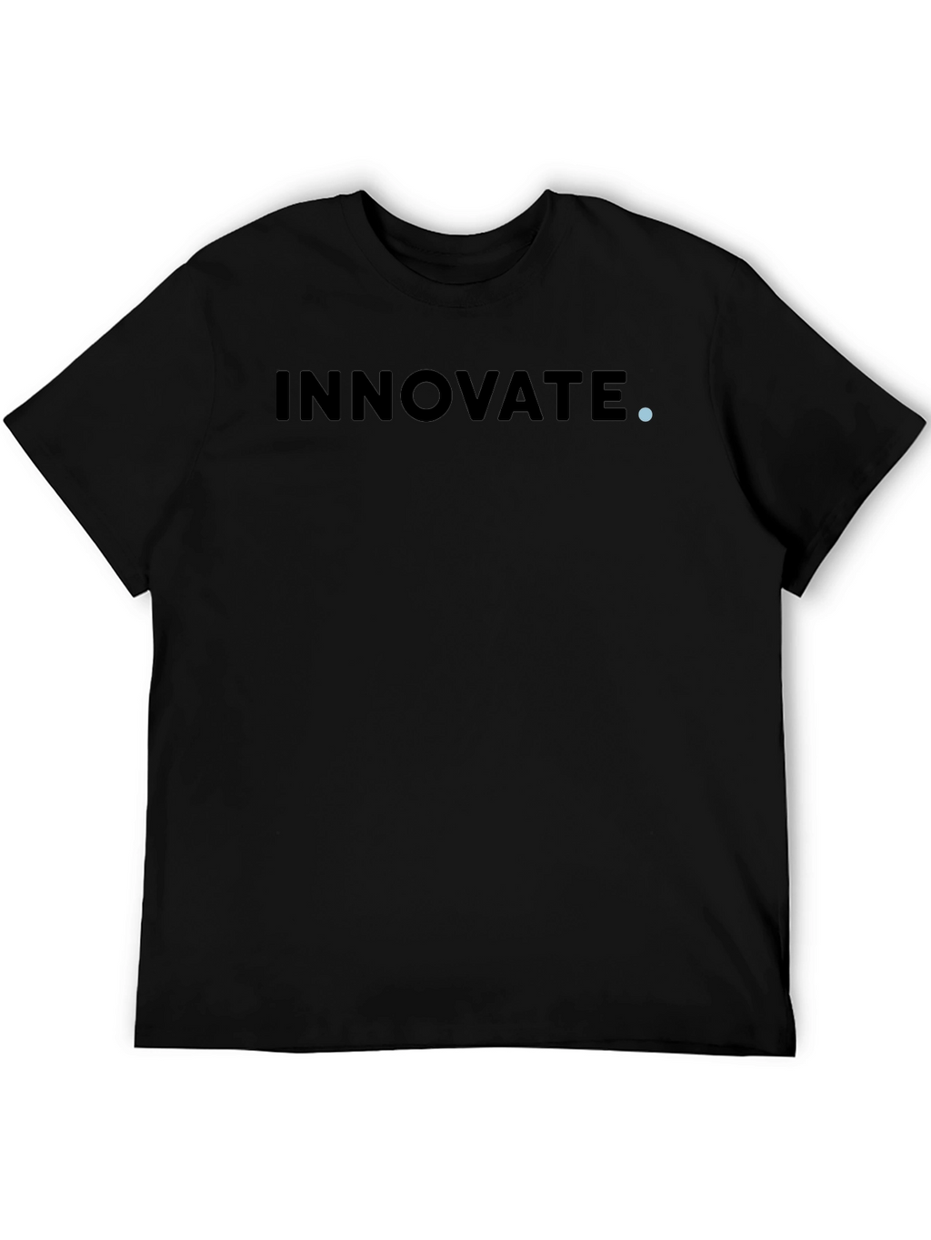 Innovate Graphic Tee - Modern Black T-Shirt