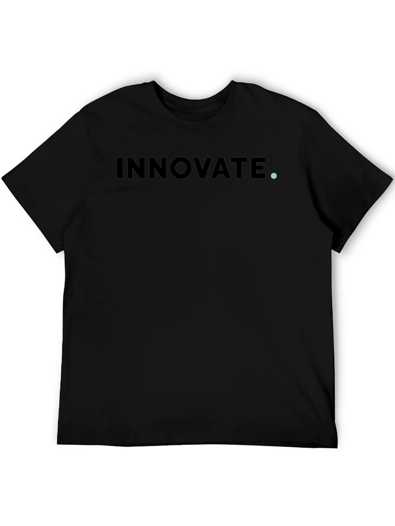 Innovate Graphic Tee - Modern Black T-Shirt