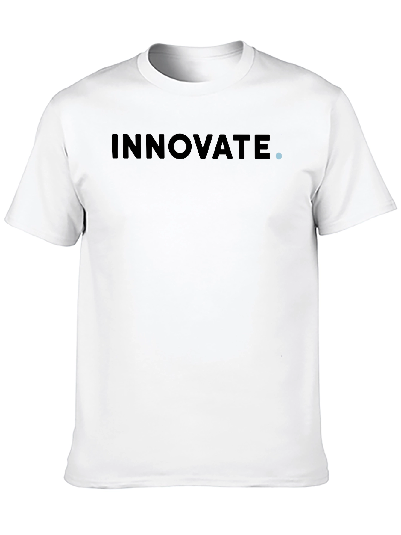 Innovate Graphic Tee - Modern Black T-Shirt