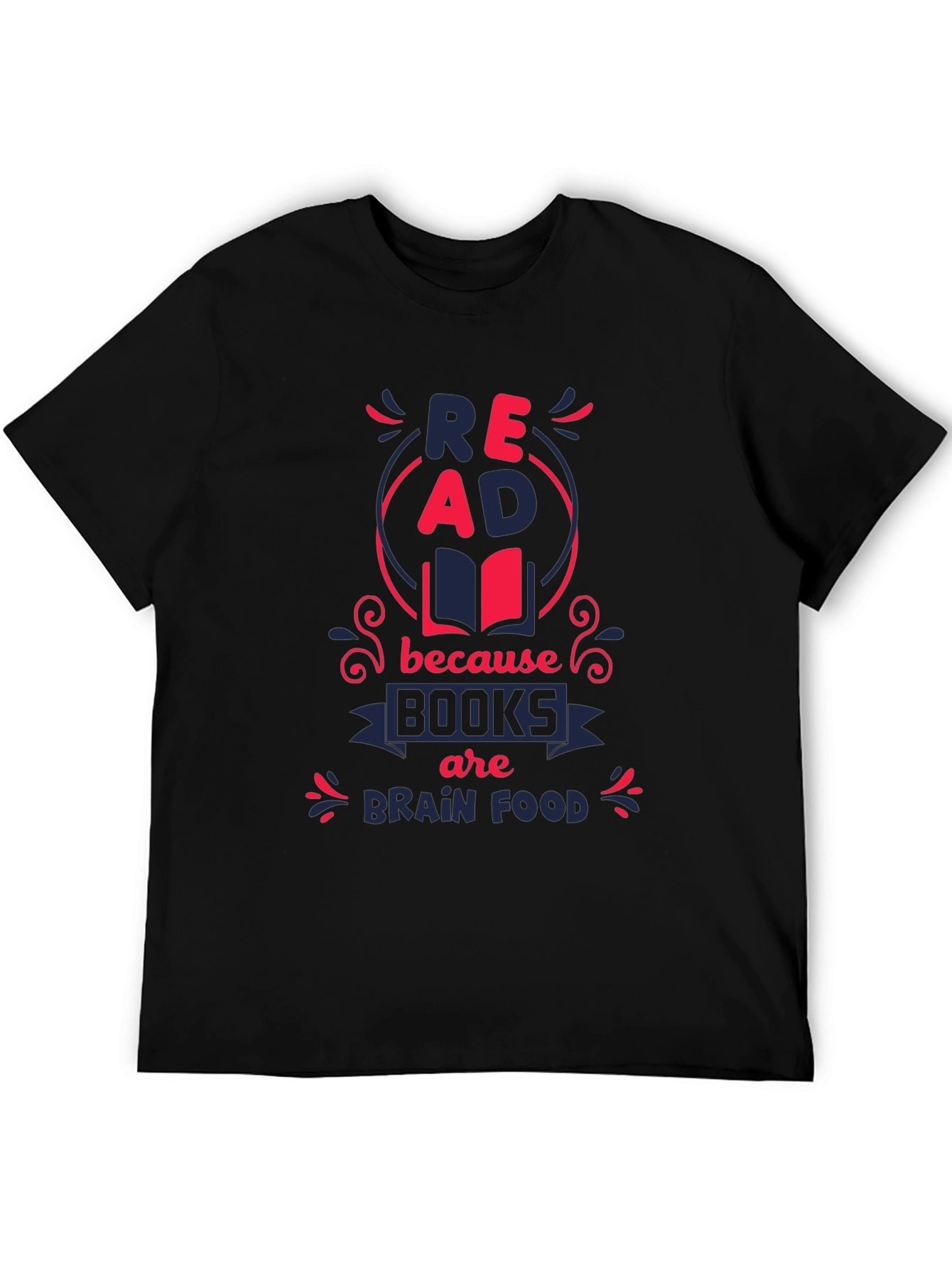 Read Books Brain Food Graphic Tee