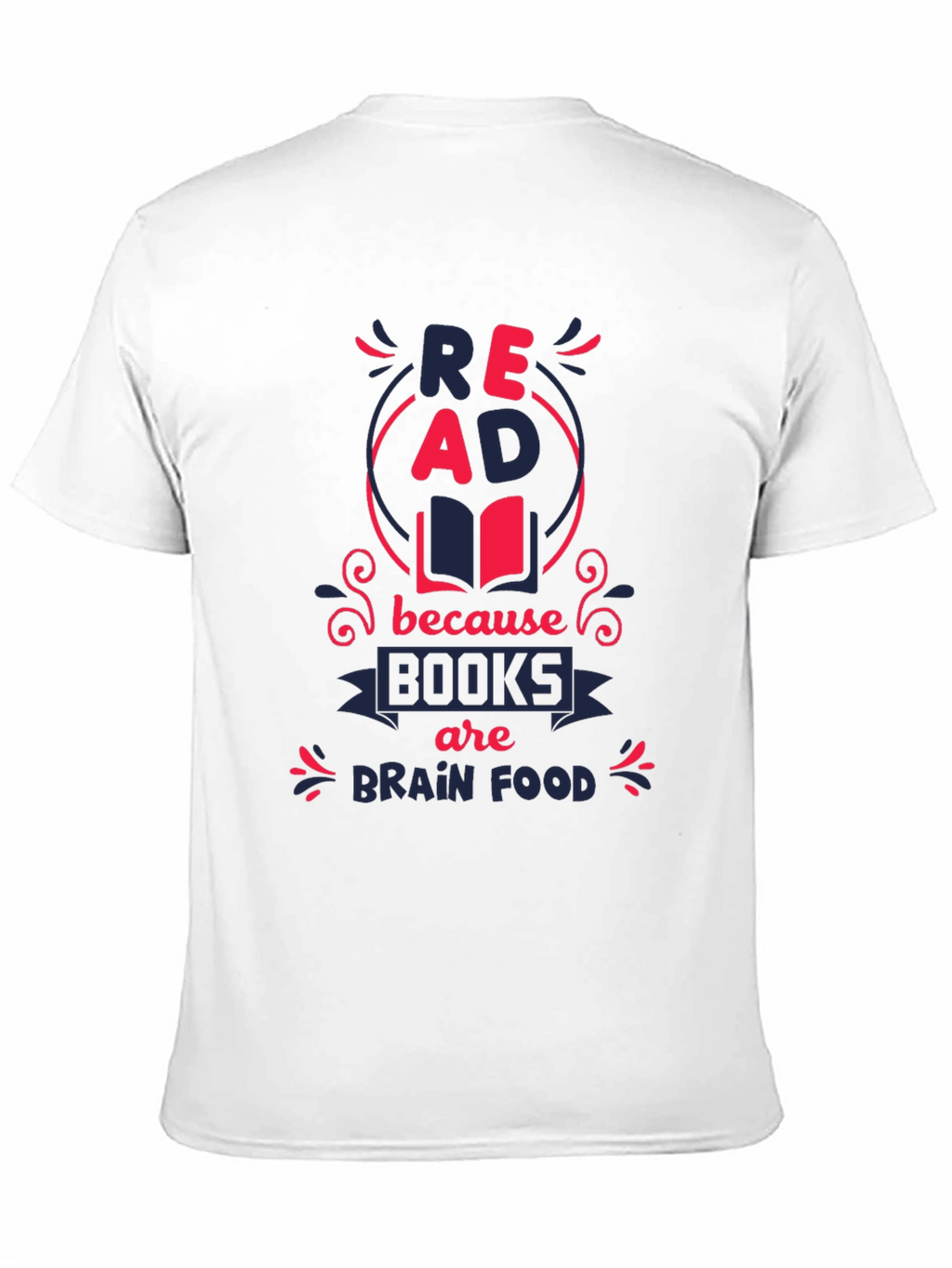 Read Books Brain Food Graphic Tee