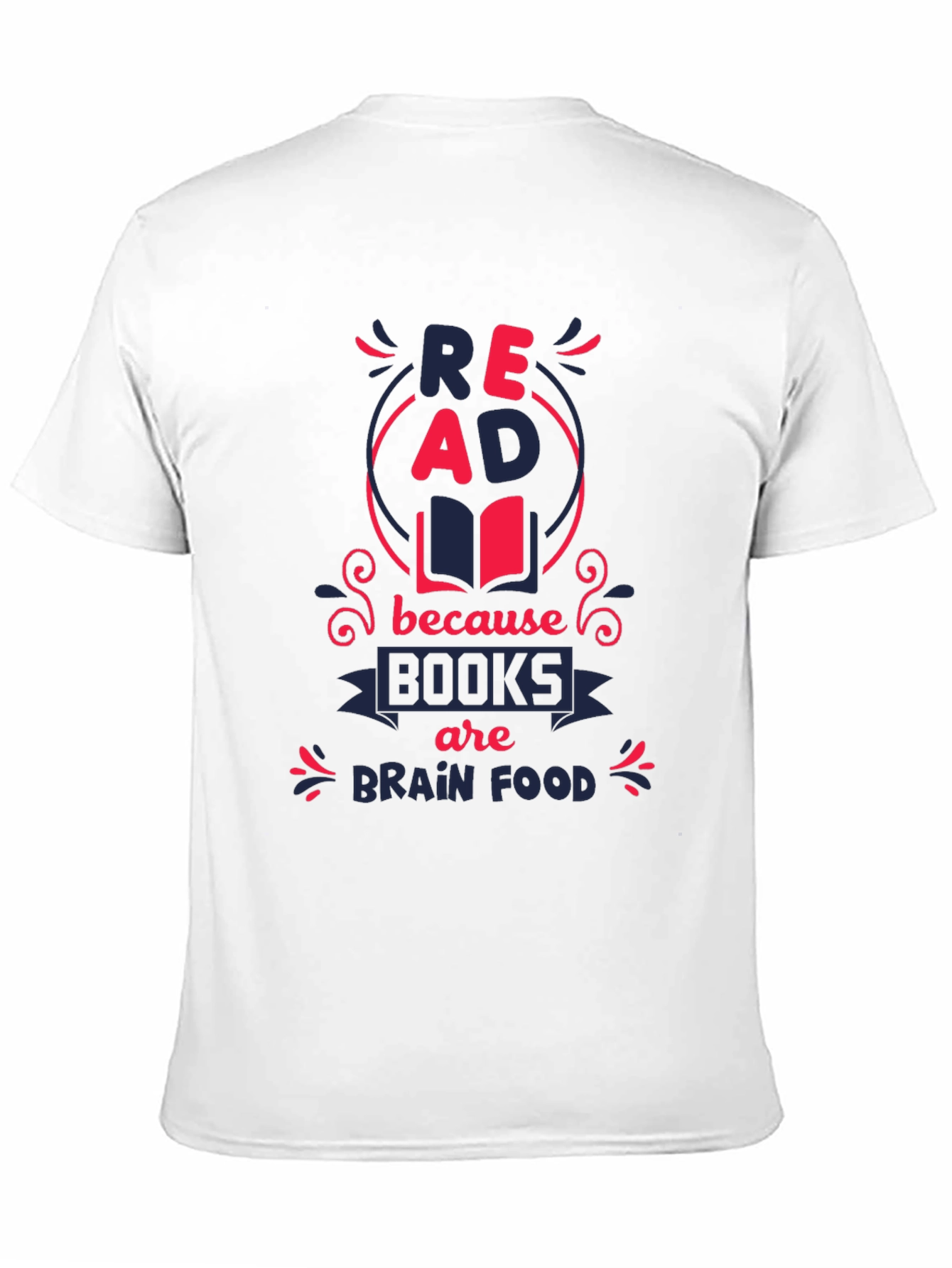 Read Books Brain Food Graphic Tee