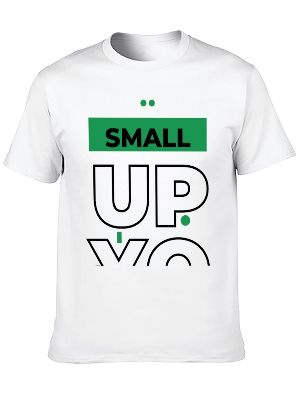 Small Up NYC Black Graphic Tee