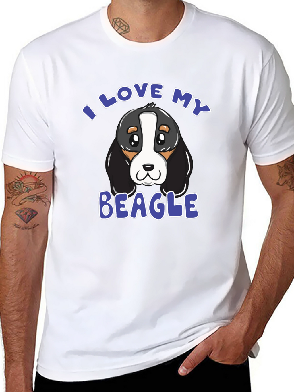 I Love My Beagle T-Shirt