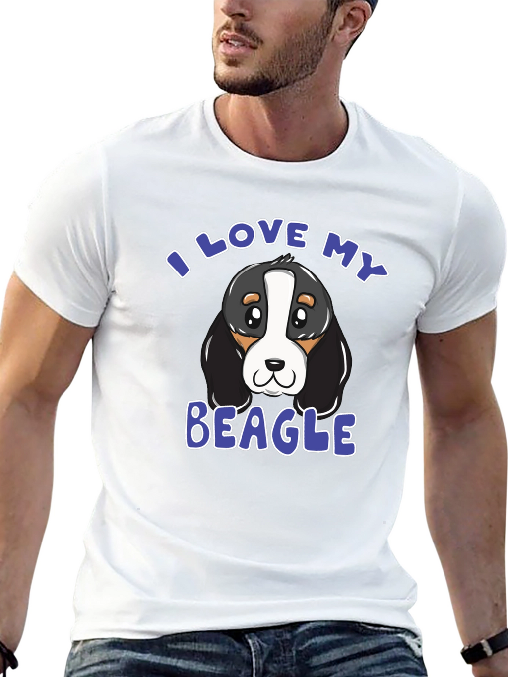 I Love My Beagle T-Shirt
