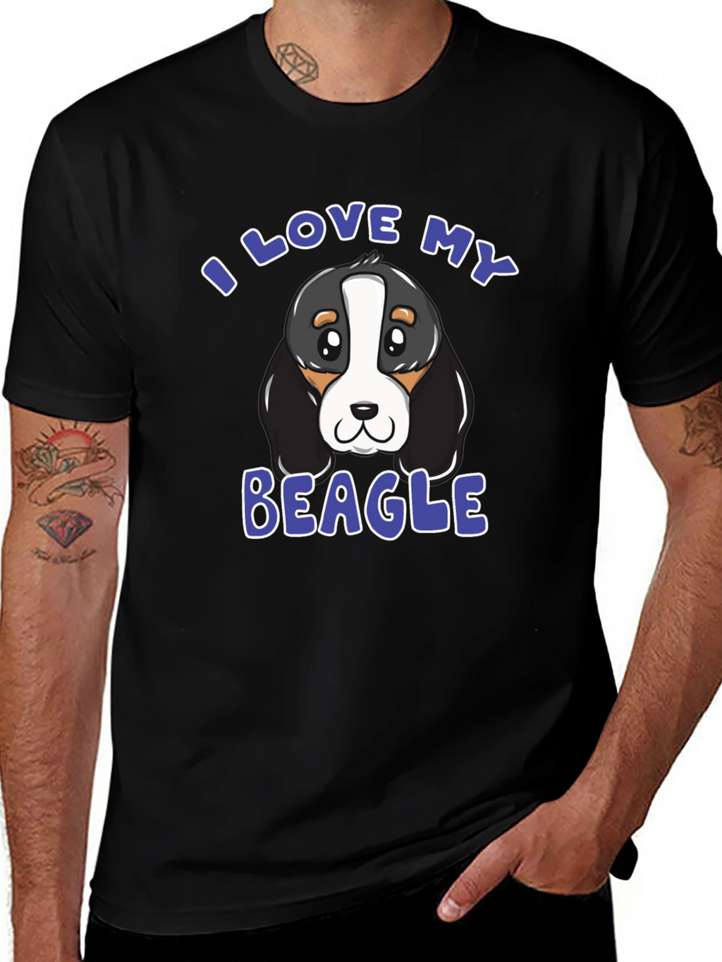 I Love My Beagle T-Shirt