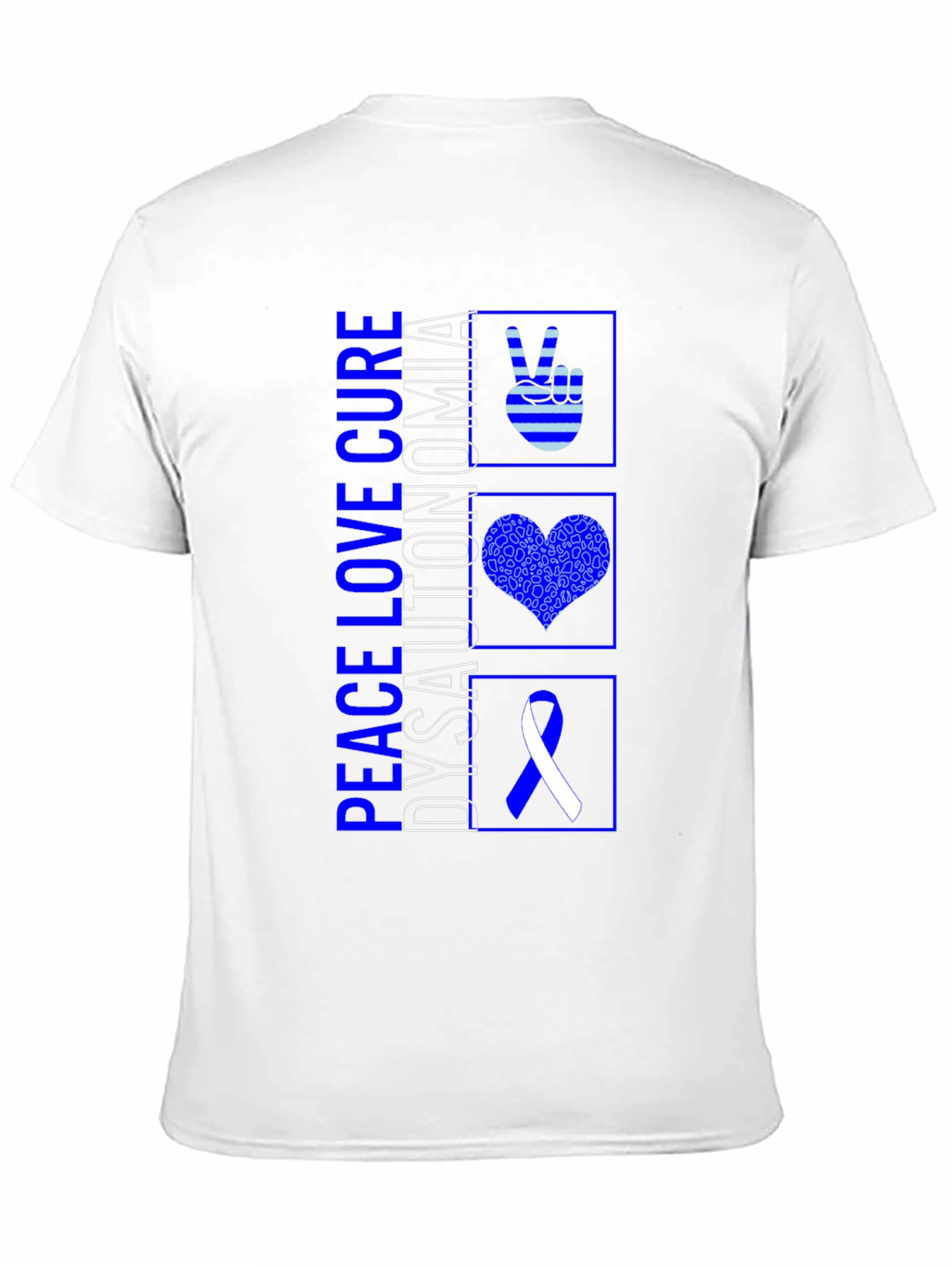 Peace Love Cure Dysautonomia T-Shirt