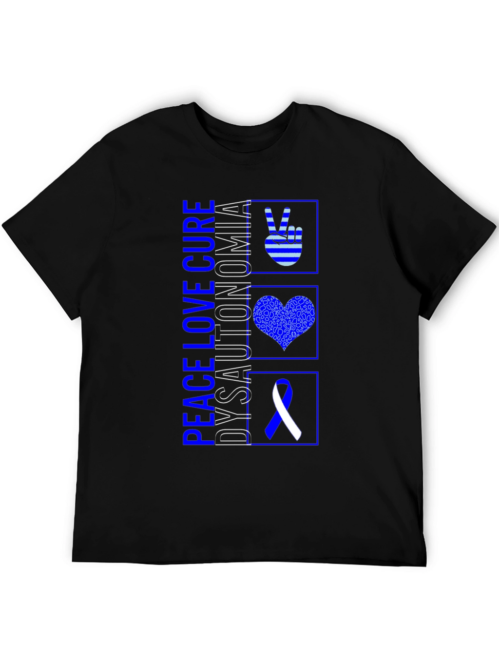 Peace Love Cure Dysautonomia T-Shirt